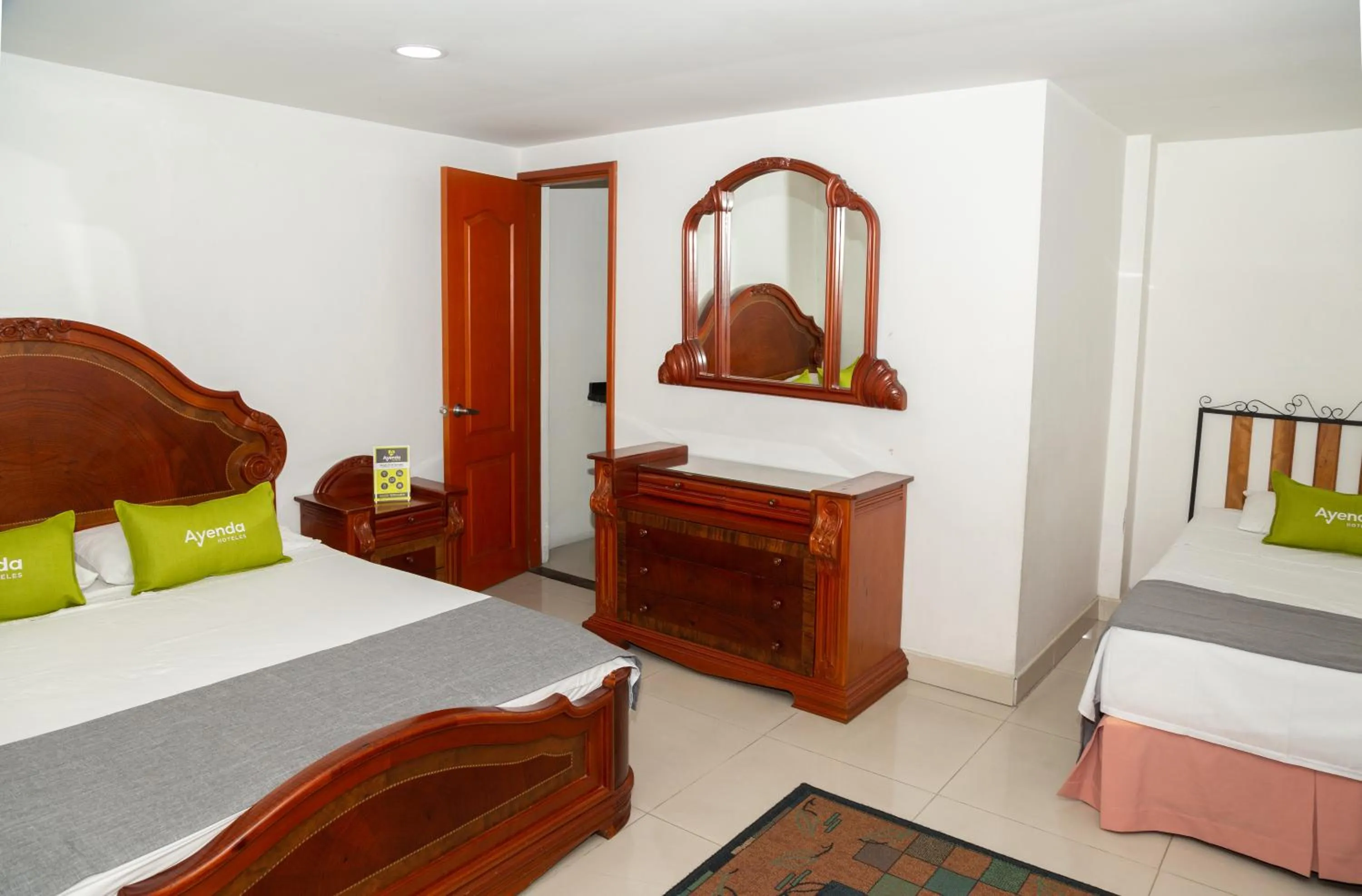 Bed in Ayenda 1131 Casa Valencia