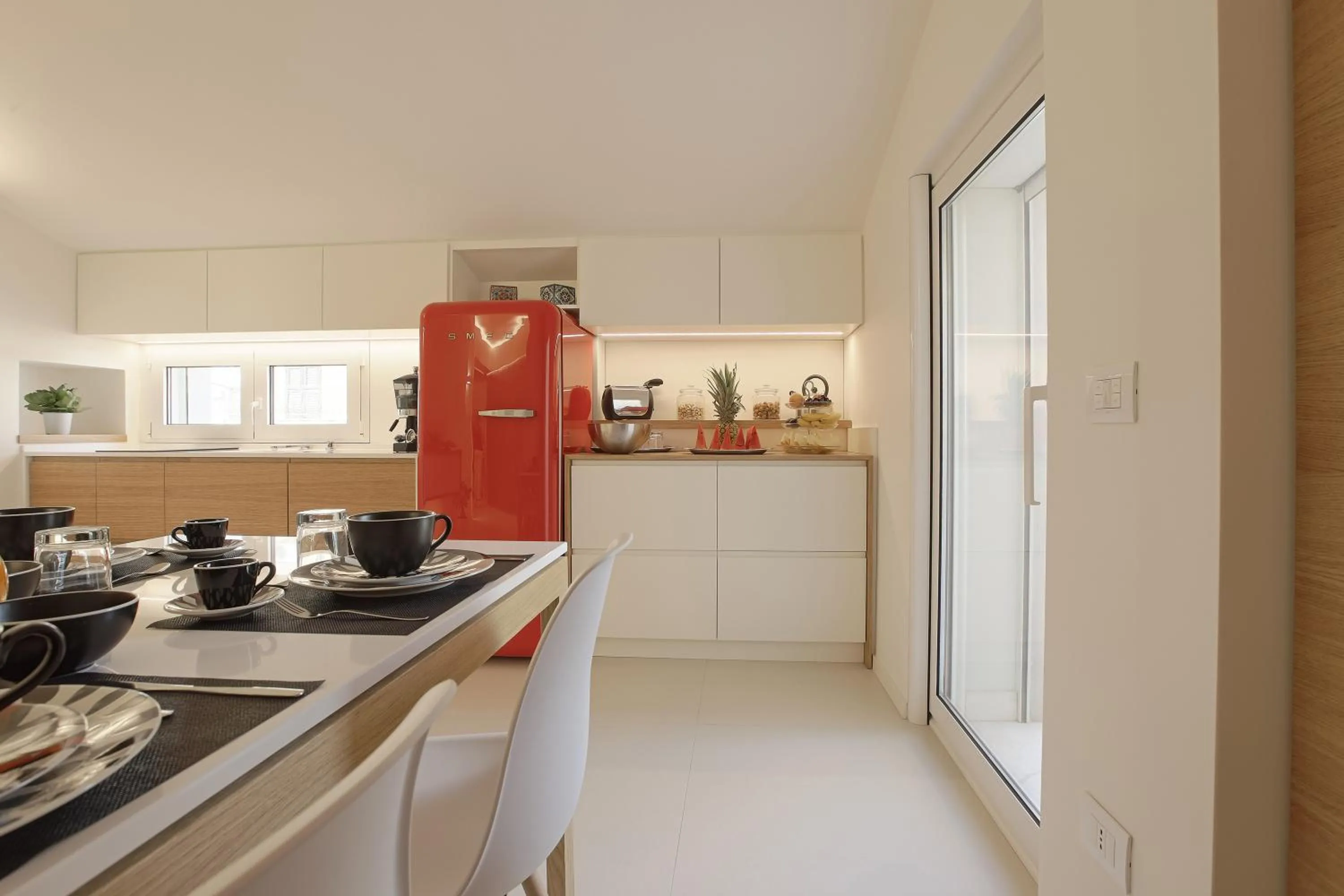 Kitchen or kitchenette in Hedoné Design Experience B&B