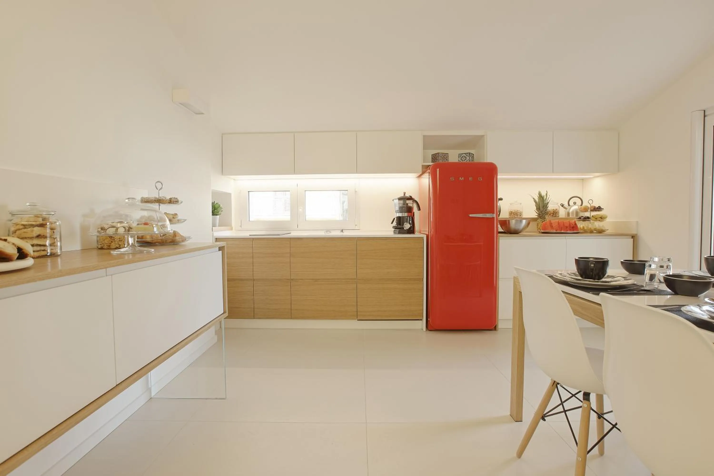 Kitchen or kitchenette in Hedoné Design Experience B&B