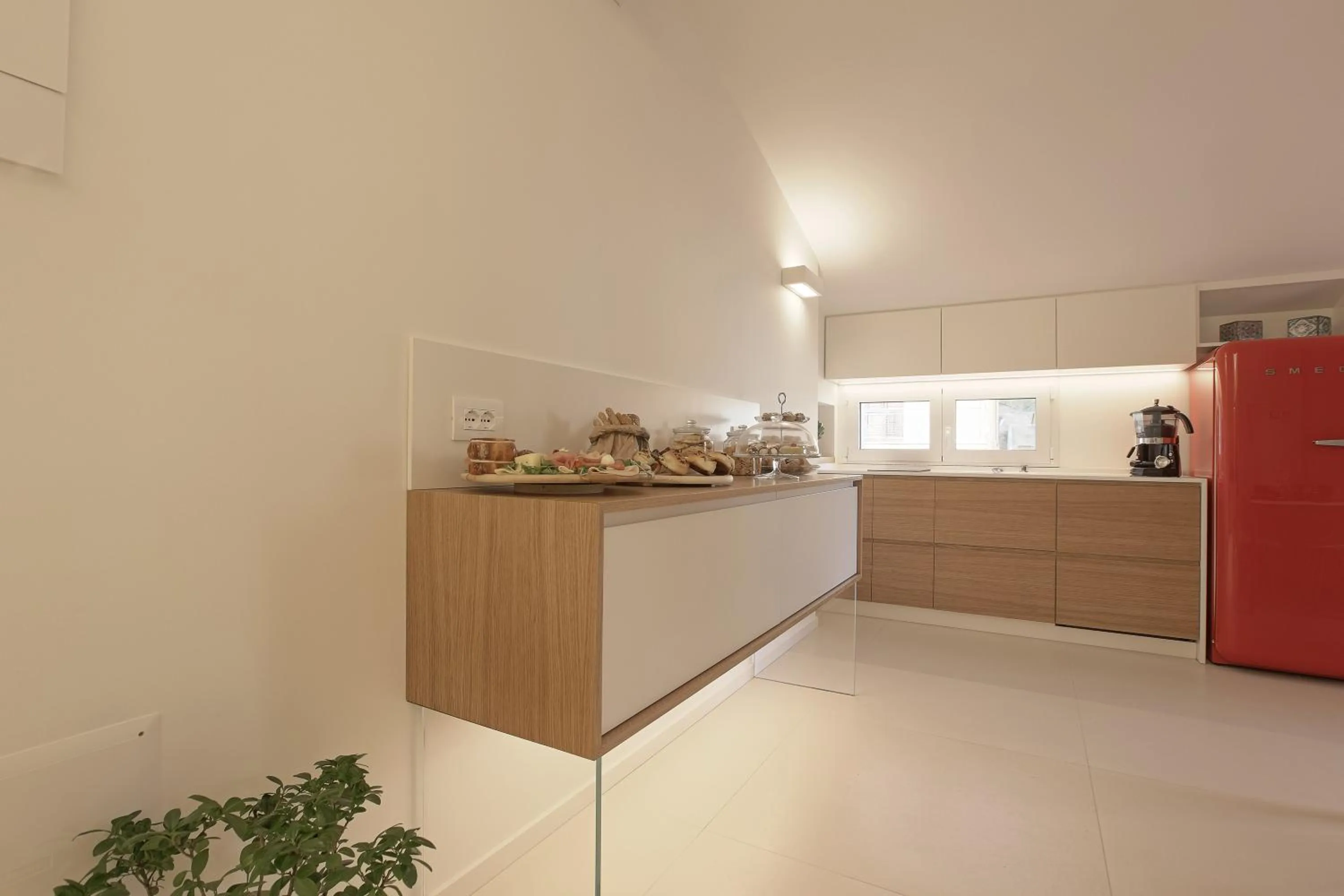 Kitchen or kitchenette in Hedoné Design Experience B&B