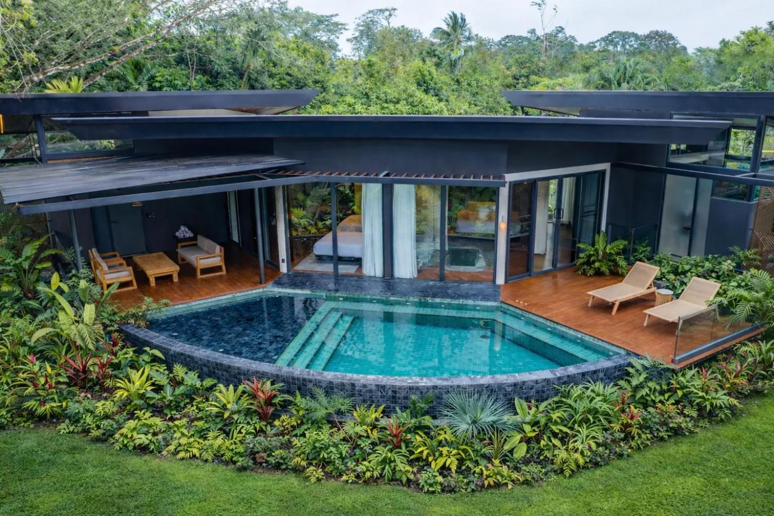 Swimming pool in Noah's Forest by Tifakara