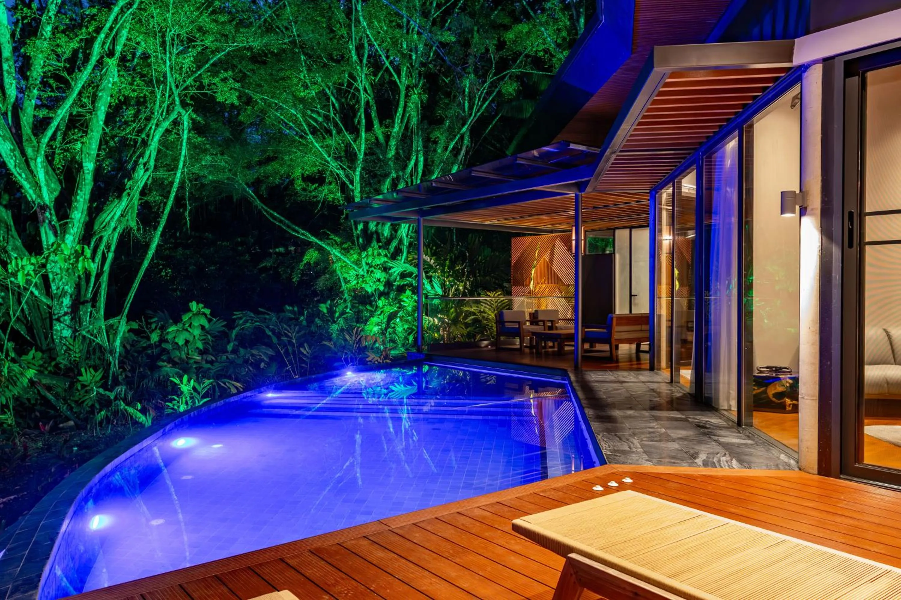 Swimming pool in Noah's Forest by Tifakara