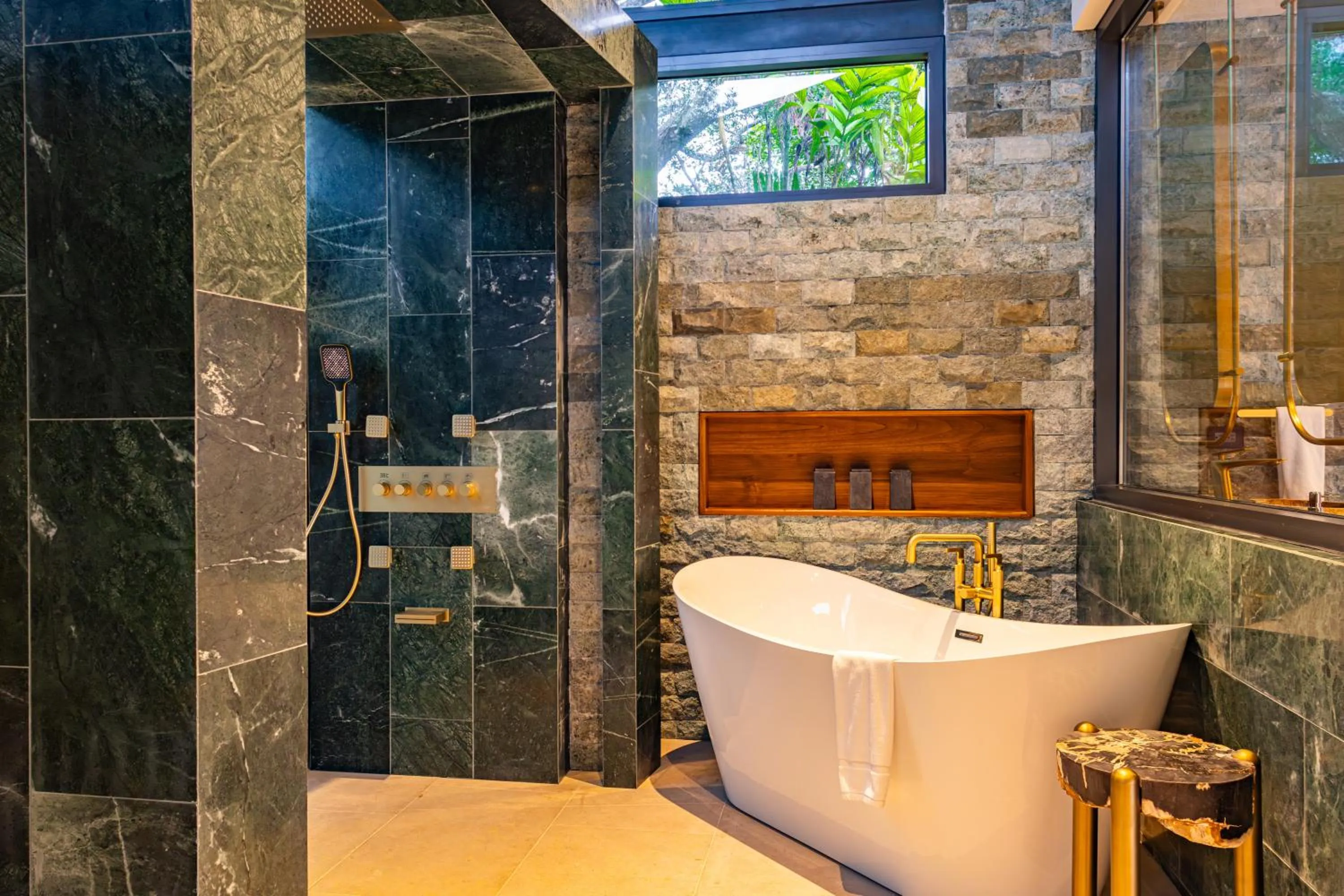 Bathroom in Noah's Forest Hotel by Tifakara