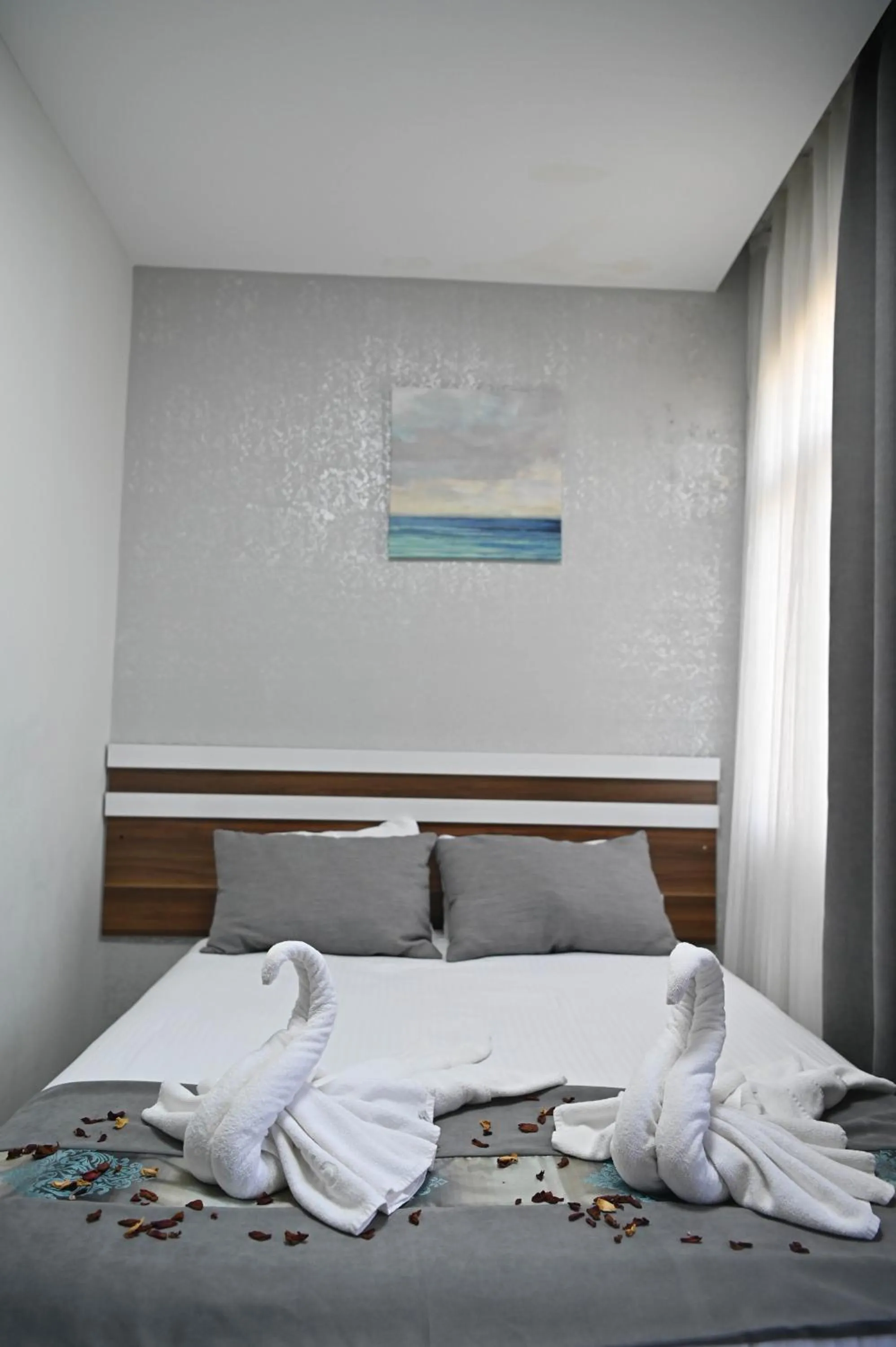 Bed in Safir Gold Hotel