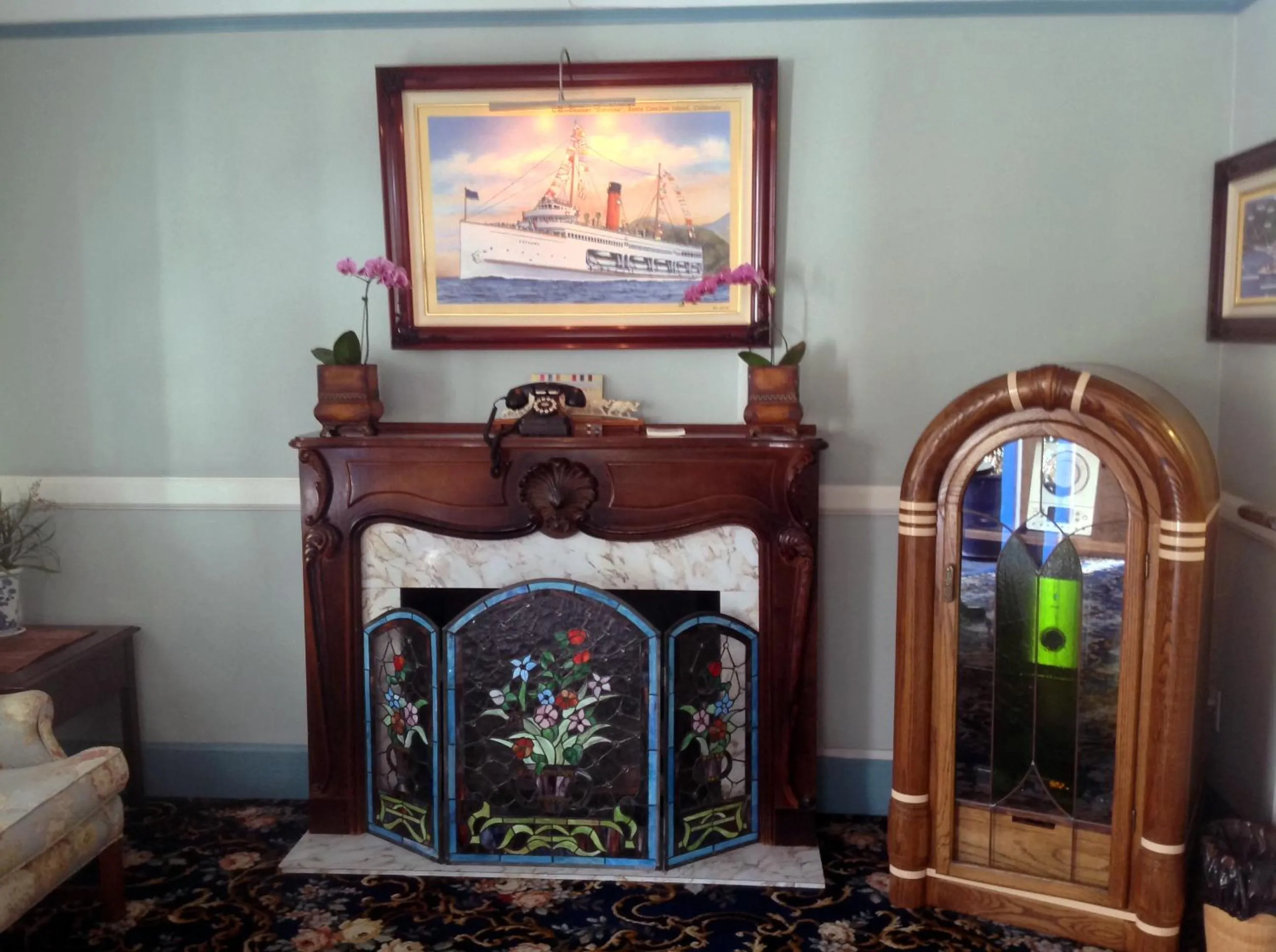 Lobby or reception, TV/Entertainment Center in Hotel Catalina