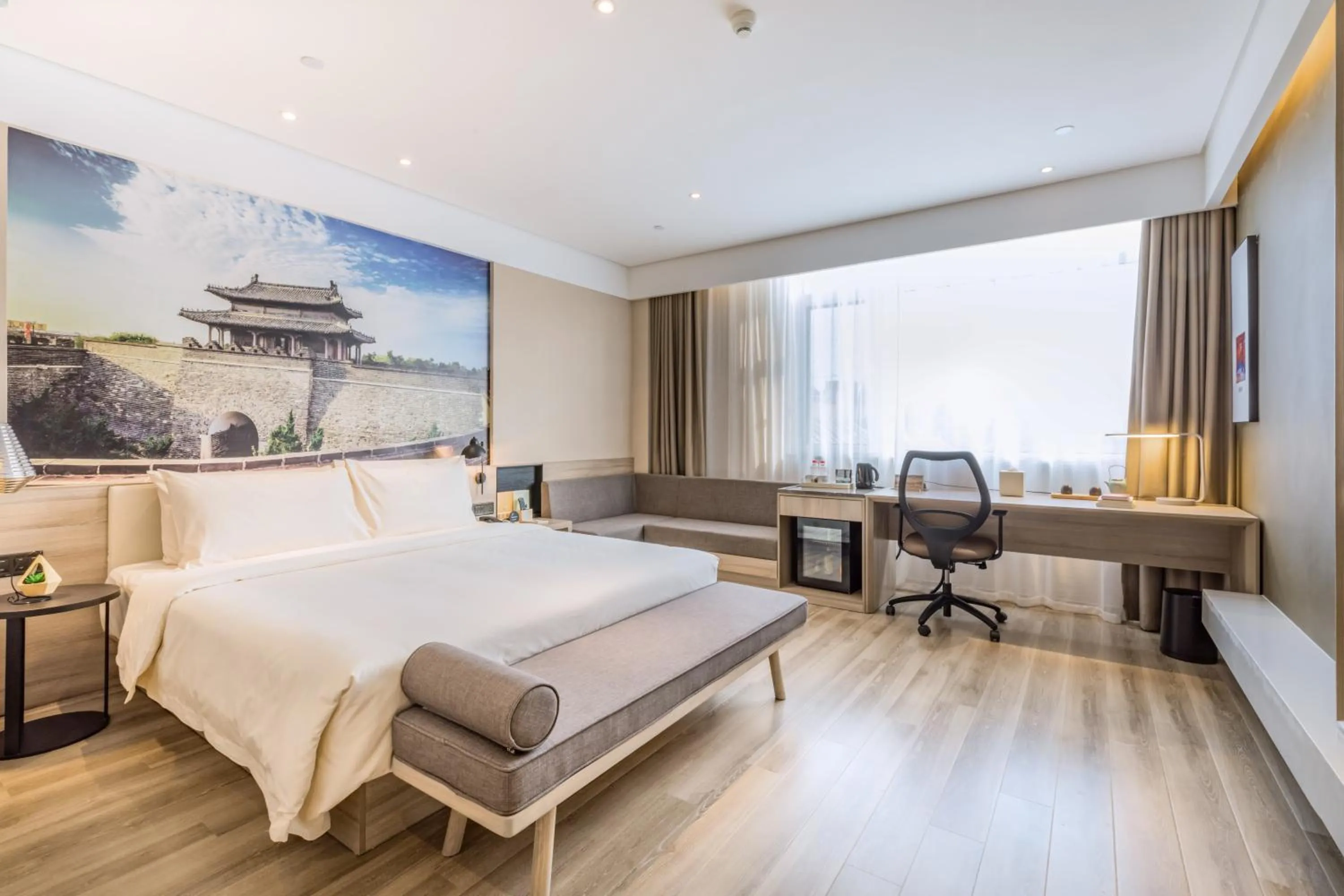 Bedroom, Bed in Atour Hotel (Kong Family Mansion)
