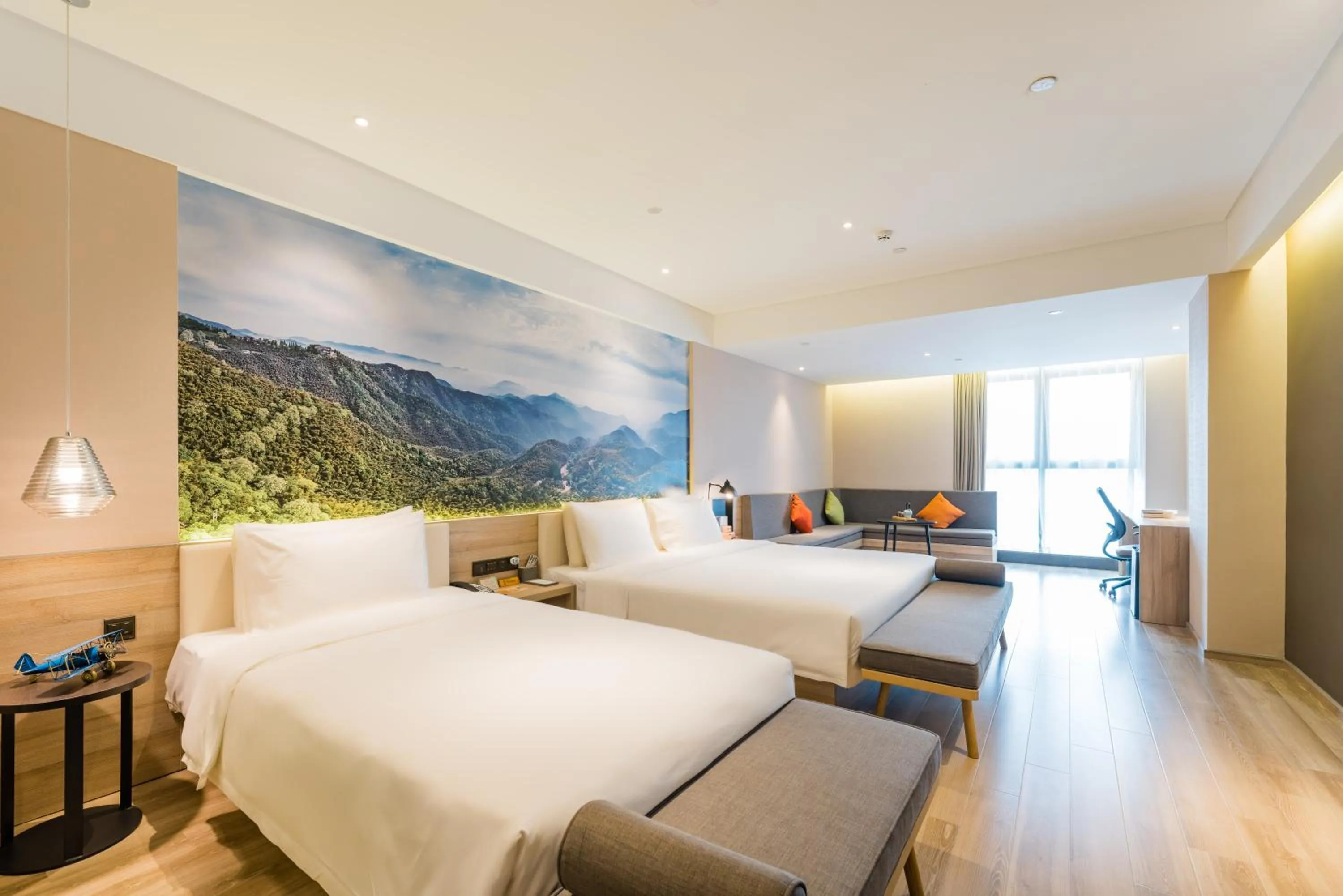 Photo of the whole room in Atour Hotel (Mogan Mountain)