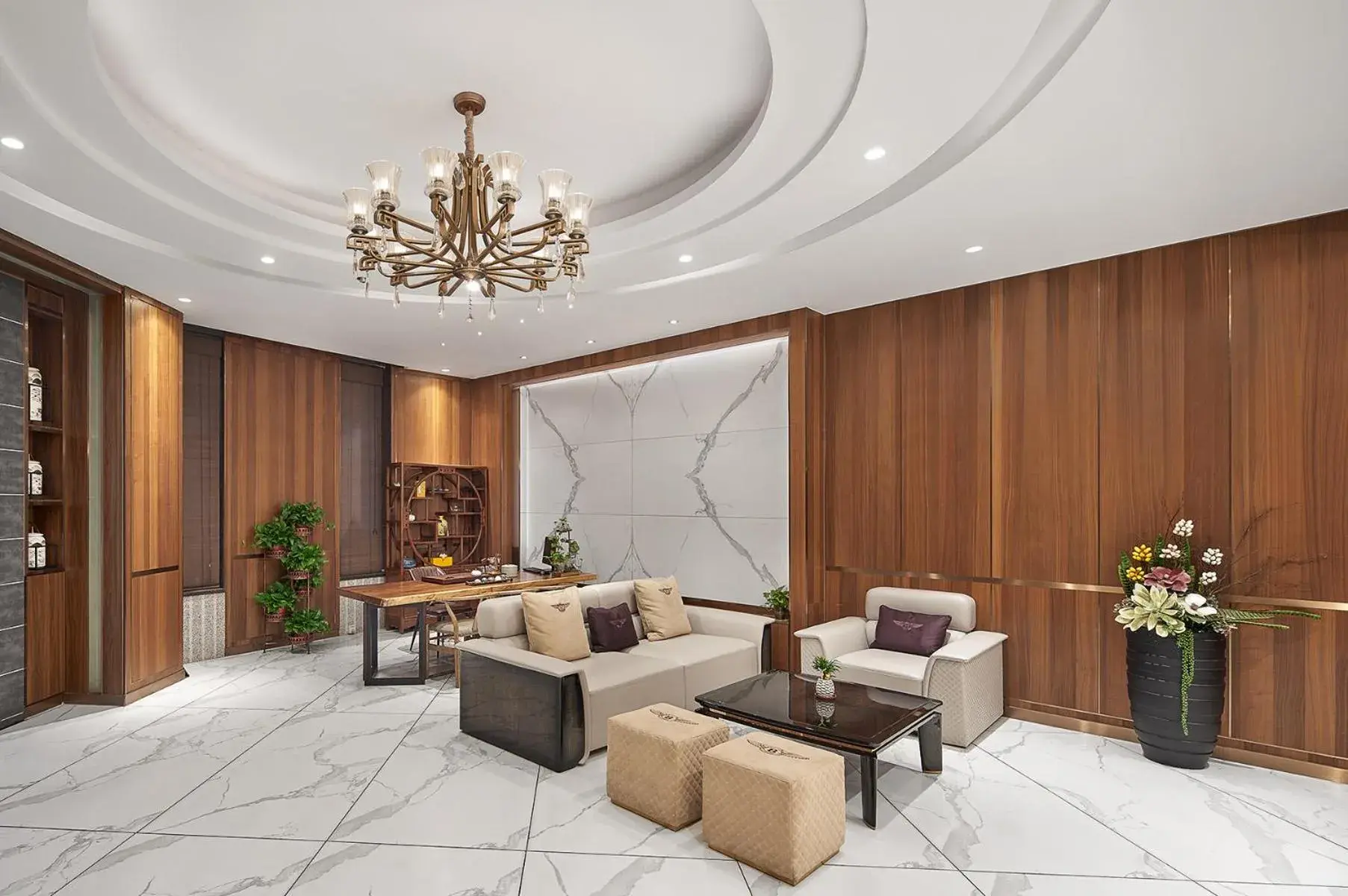 Lobby or reception in Dashen Hotel Shunde Lecong Lobby or reception in Dashen Hotel Shunde Lecong