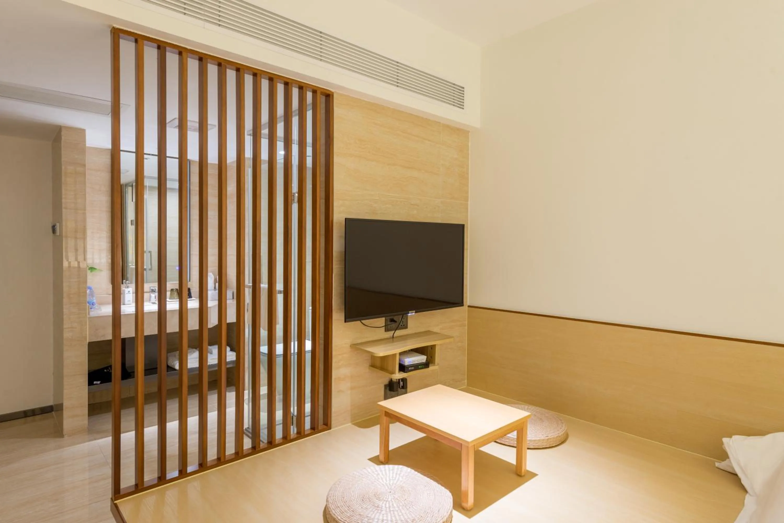 Seating area, Bed in Dashen Hotel Shunde Lecong