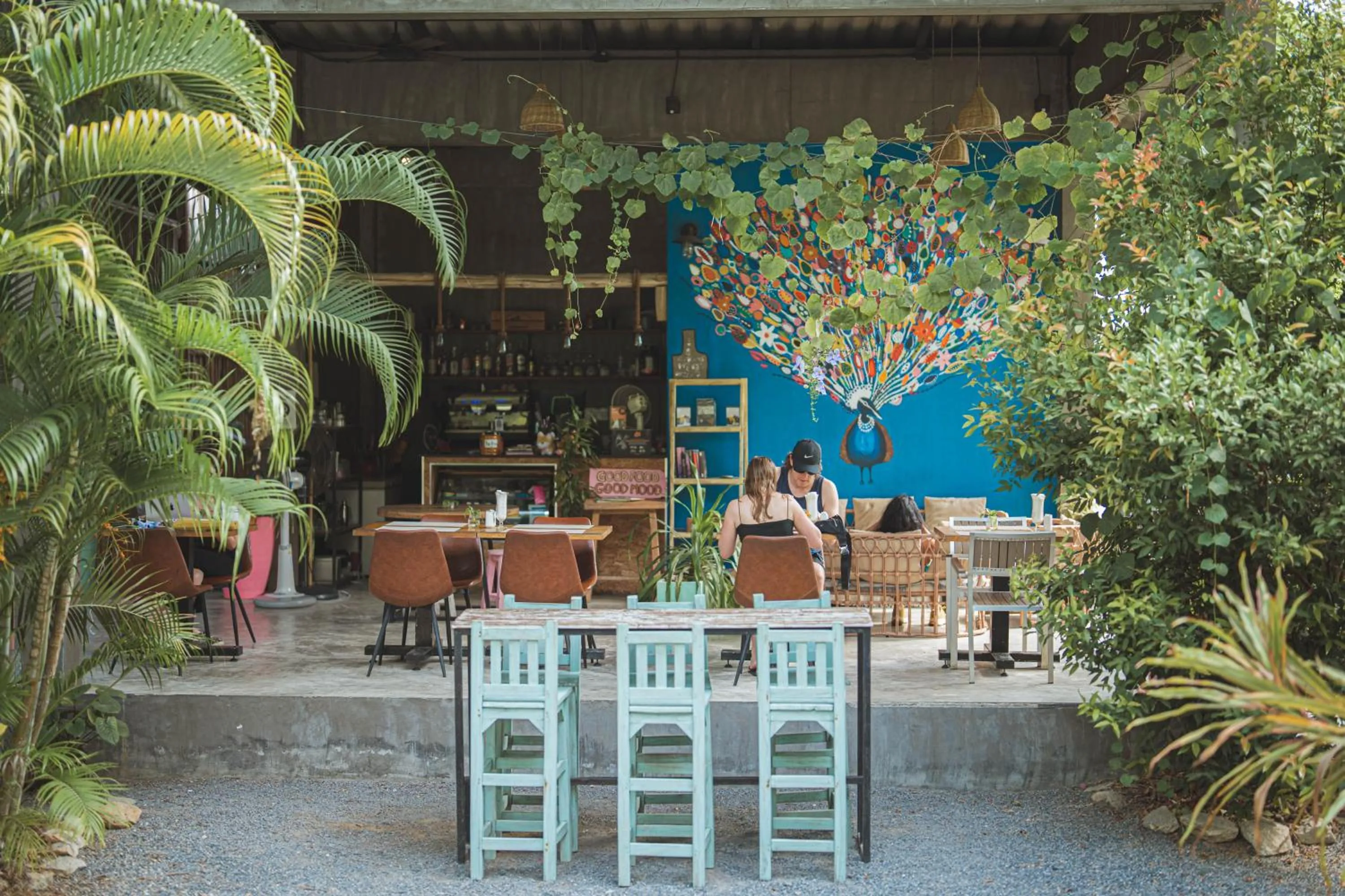 Seating area in Roost Glamping - SHA Certified