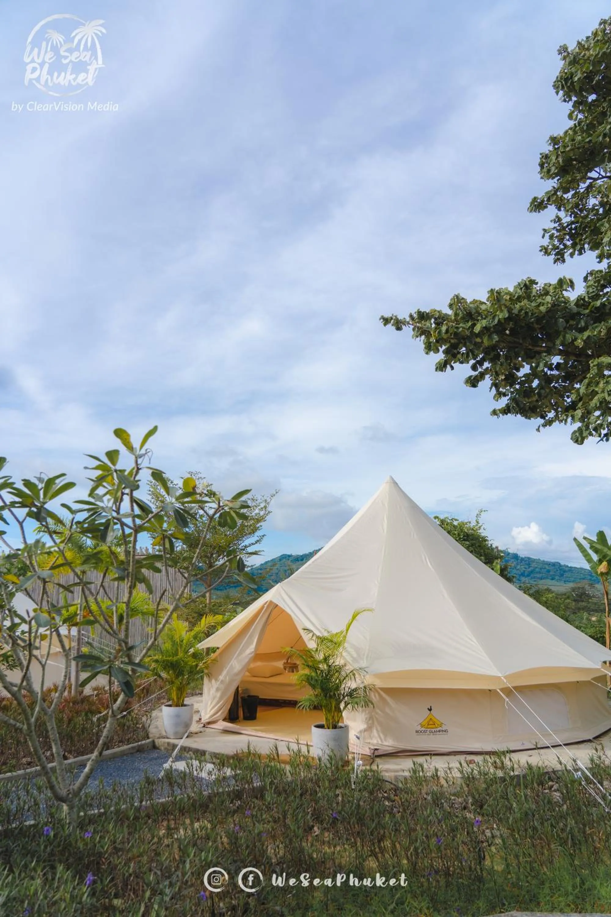 Garden in Roost Glamping - SHA Certified