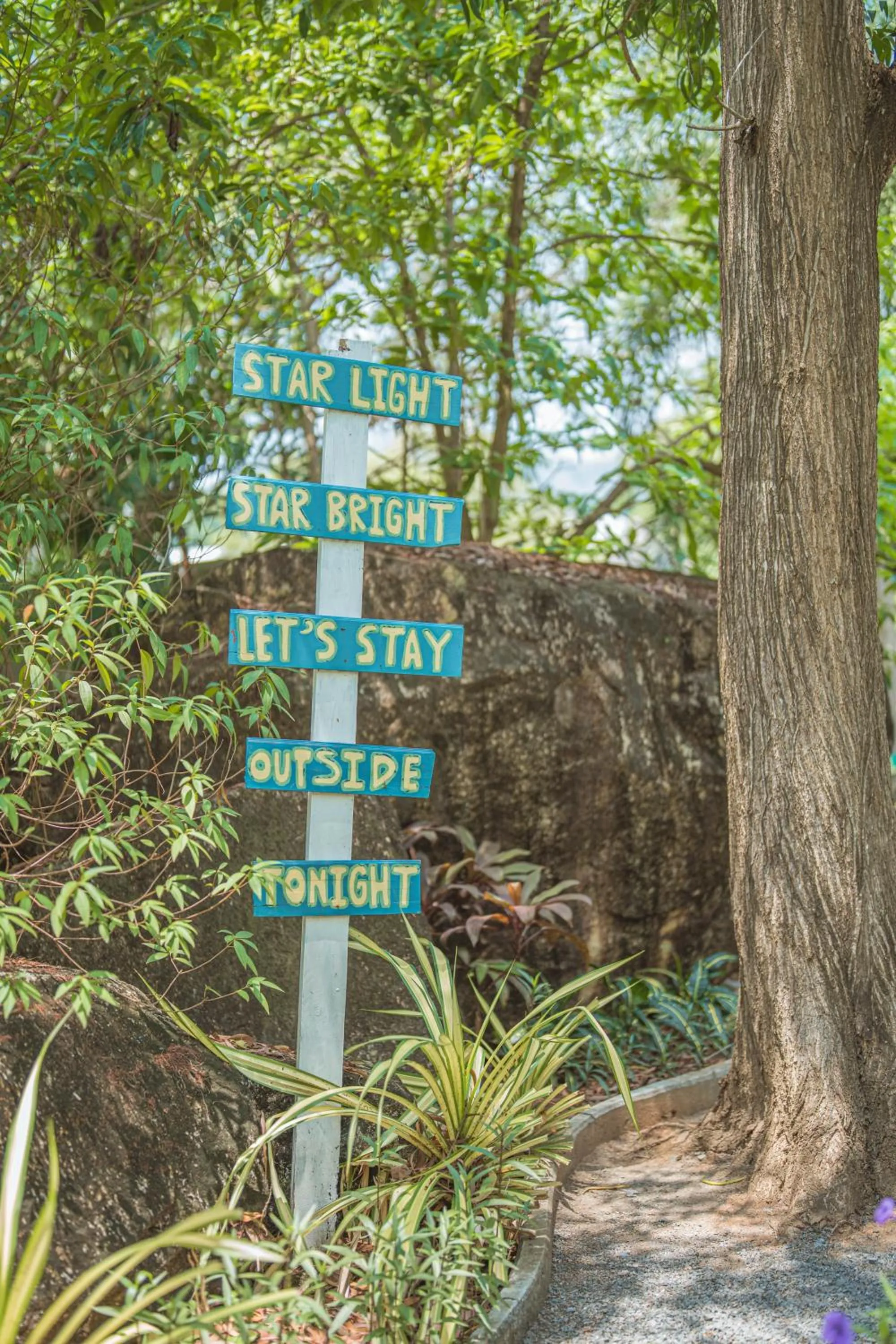 Garden in Roost Glamping - SHA Certified