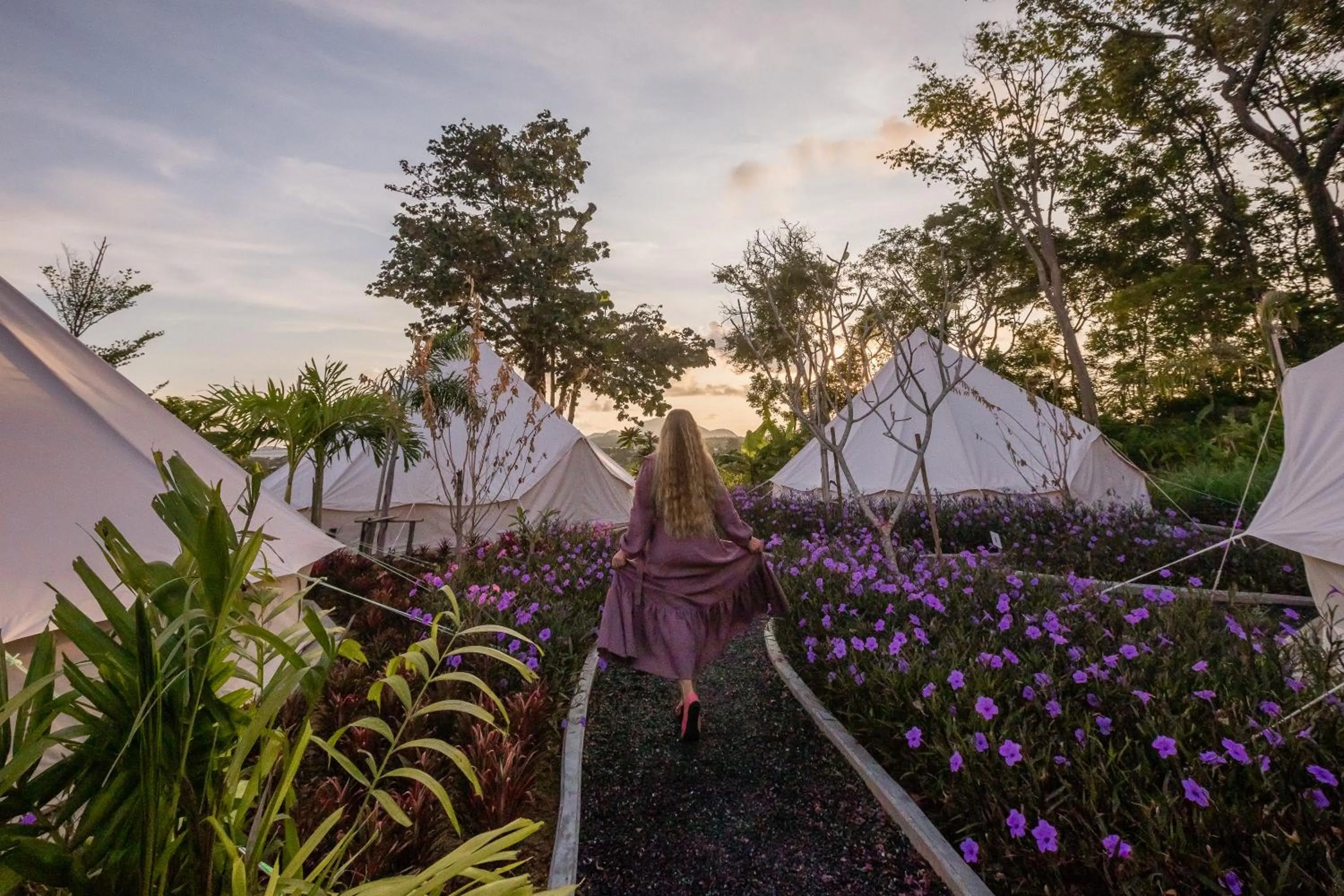 People in Roost Glamping - SHA Certified