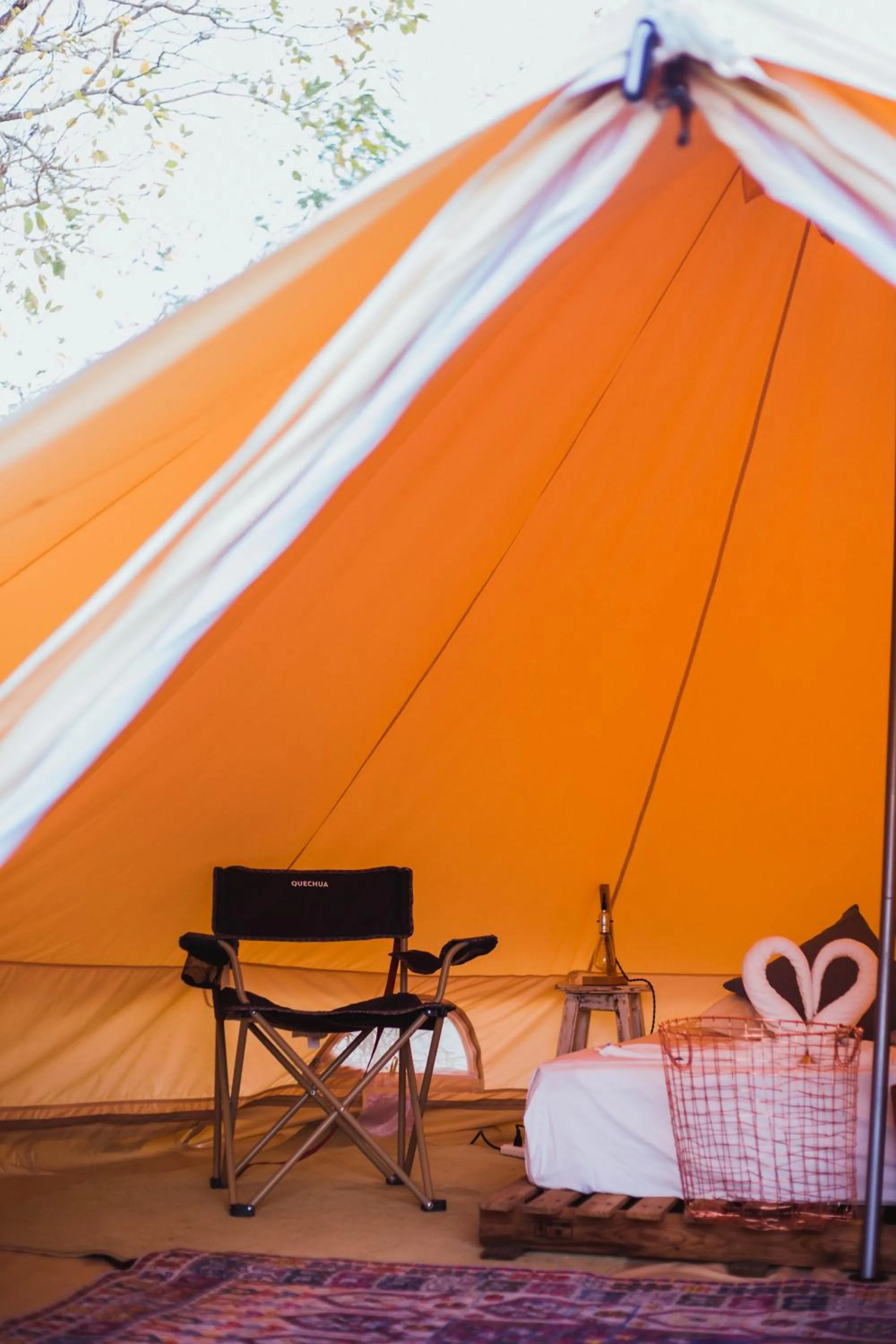 View (from property/room) in Roost Glamping - SHA Certified