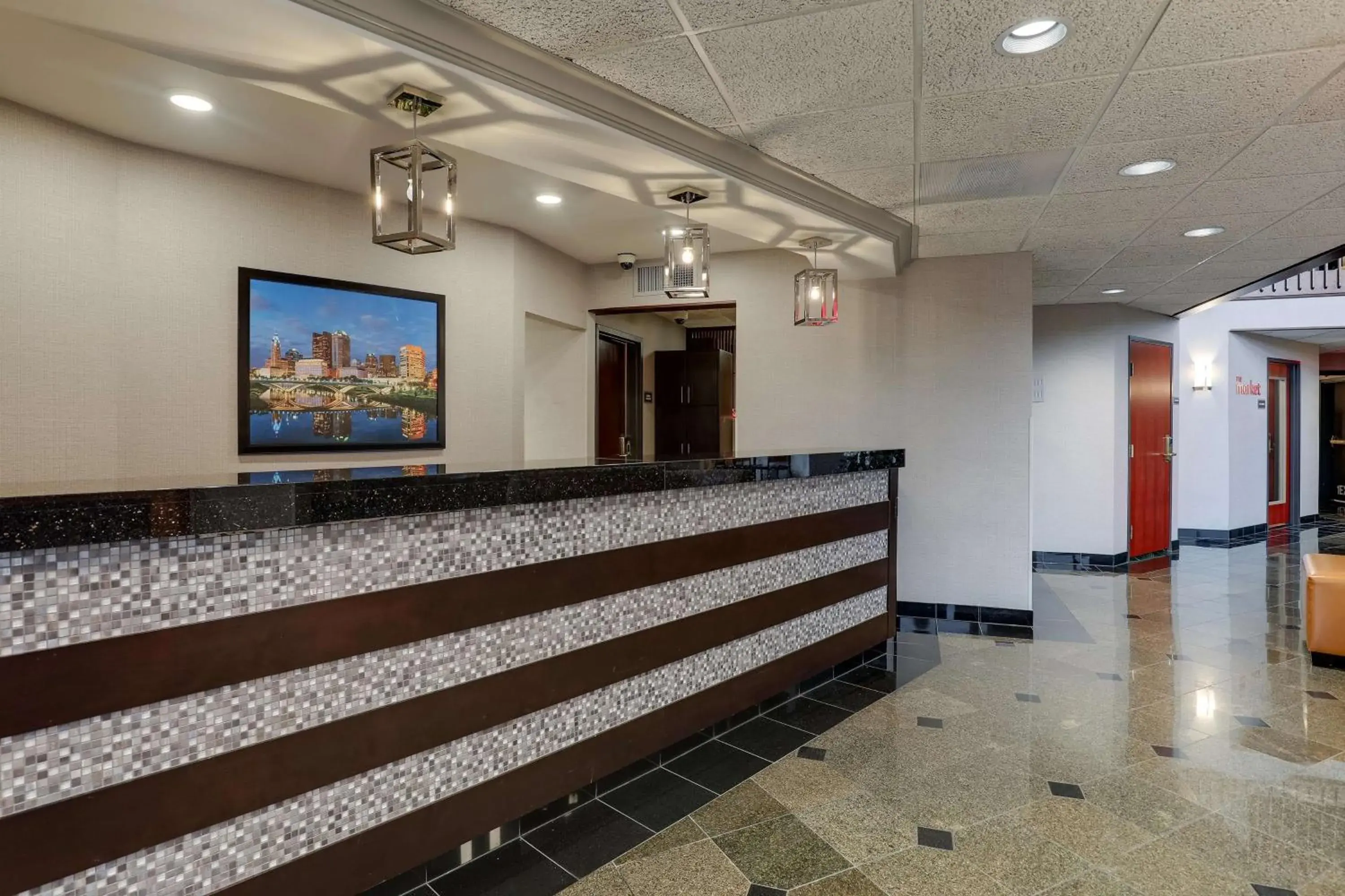 Lobby or reception in Drury Inn & Suites Columbus Dublin Lobby or reception in Drury Inn & Suites Columbus Dublin