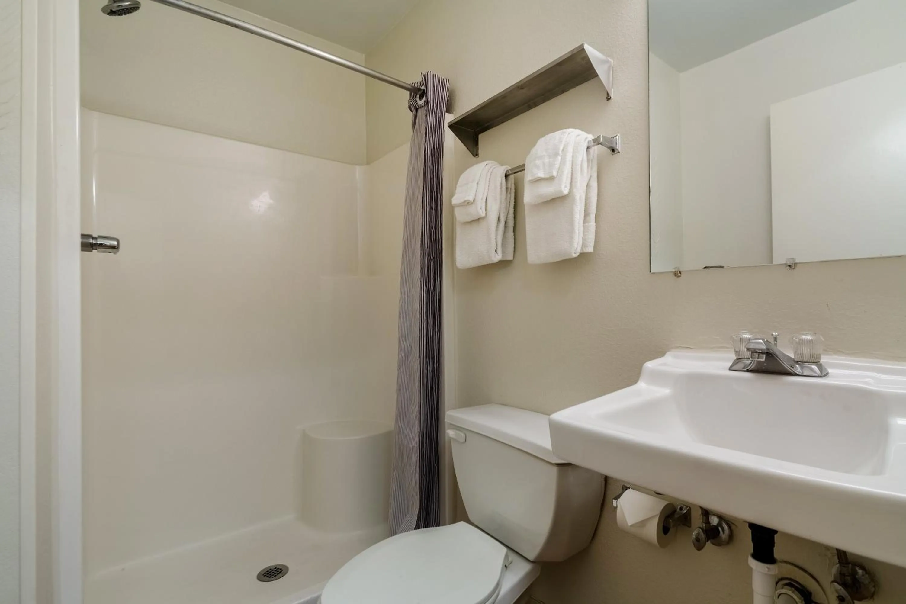 Bathroom in HomeTowne Studios by Red Roof Denver - Lakewood West