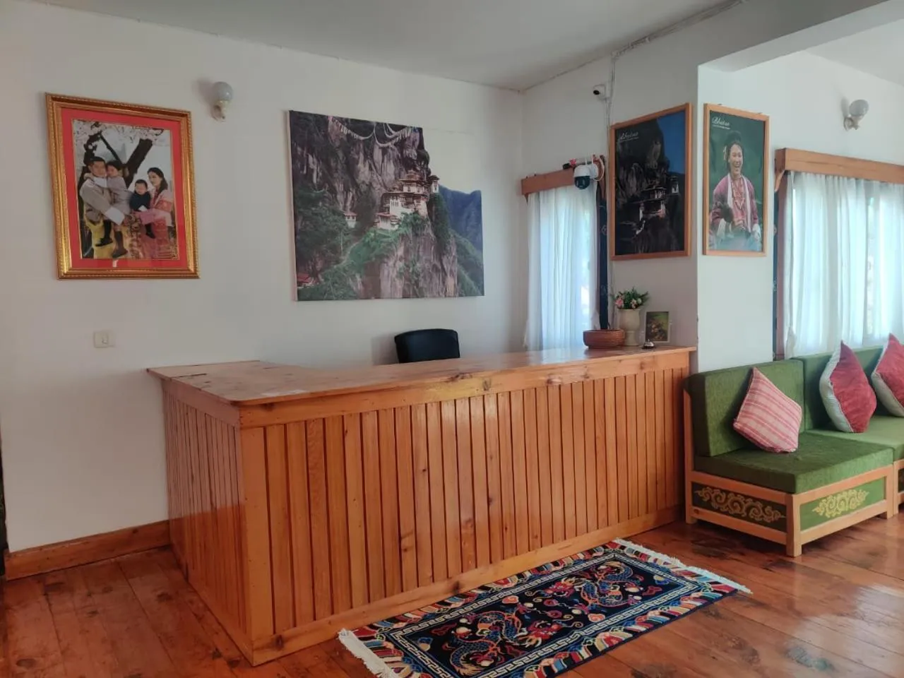 Lobby or reception in Nirvana Lodge