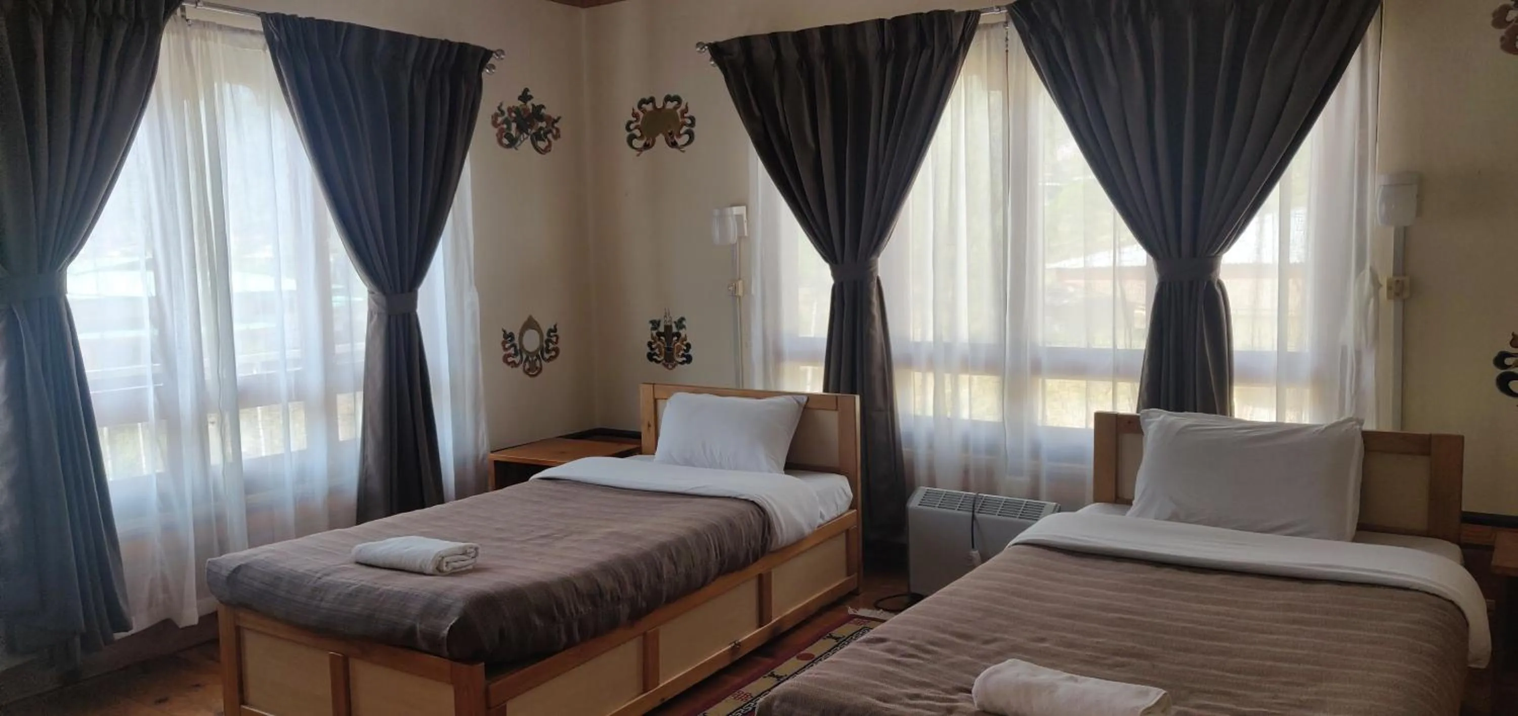 Bed in Nirvana Lodge