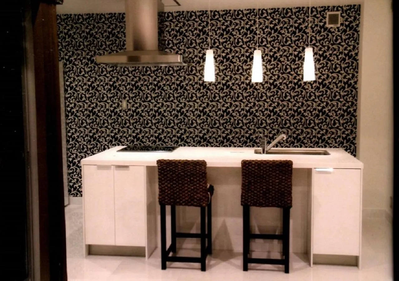 kitchen in INDIGO GEO HOUSE #Ds1