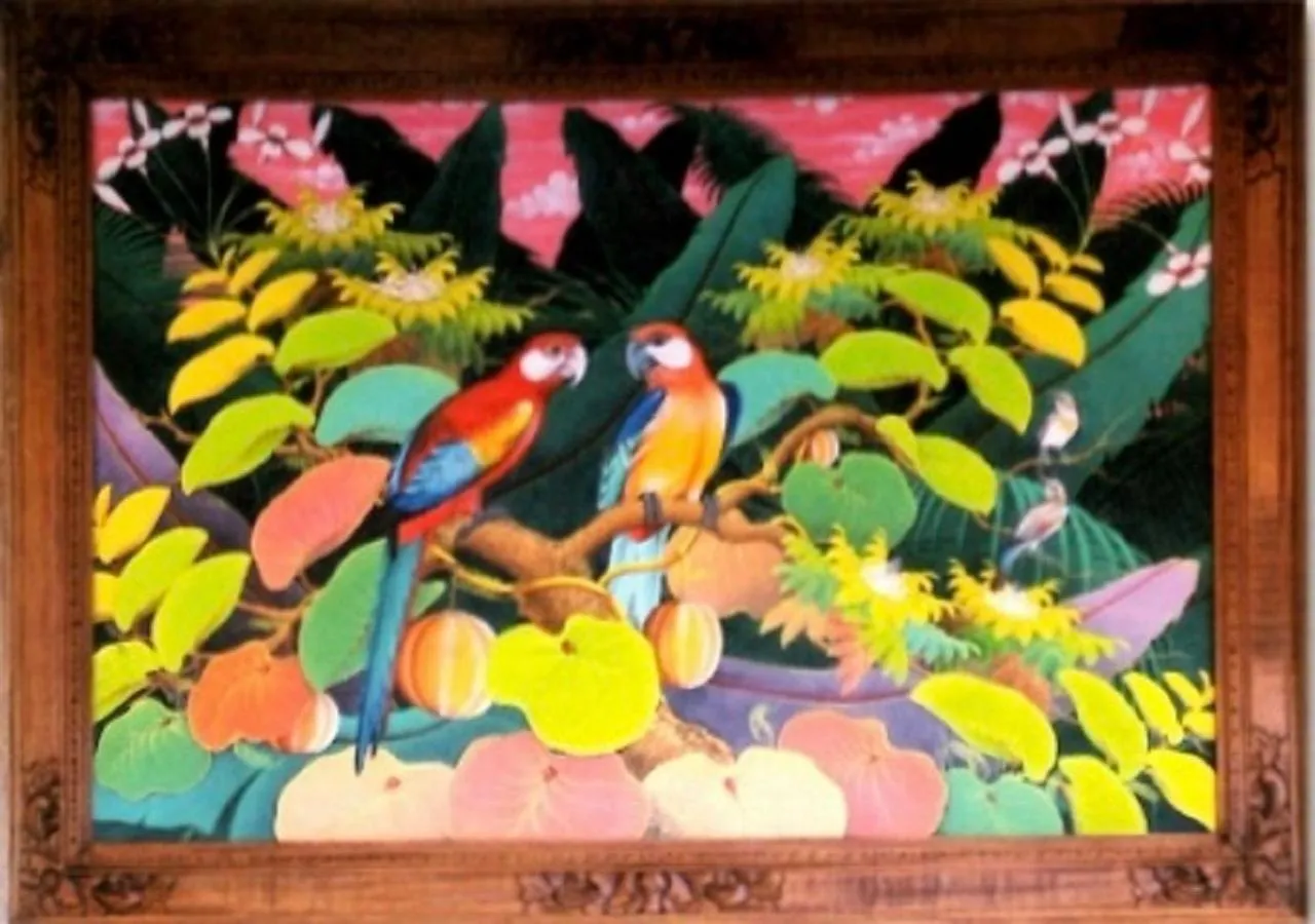 Decorative detail in INDIGO GEO HOUSE #Ds1