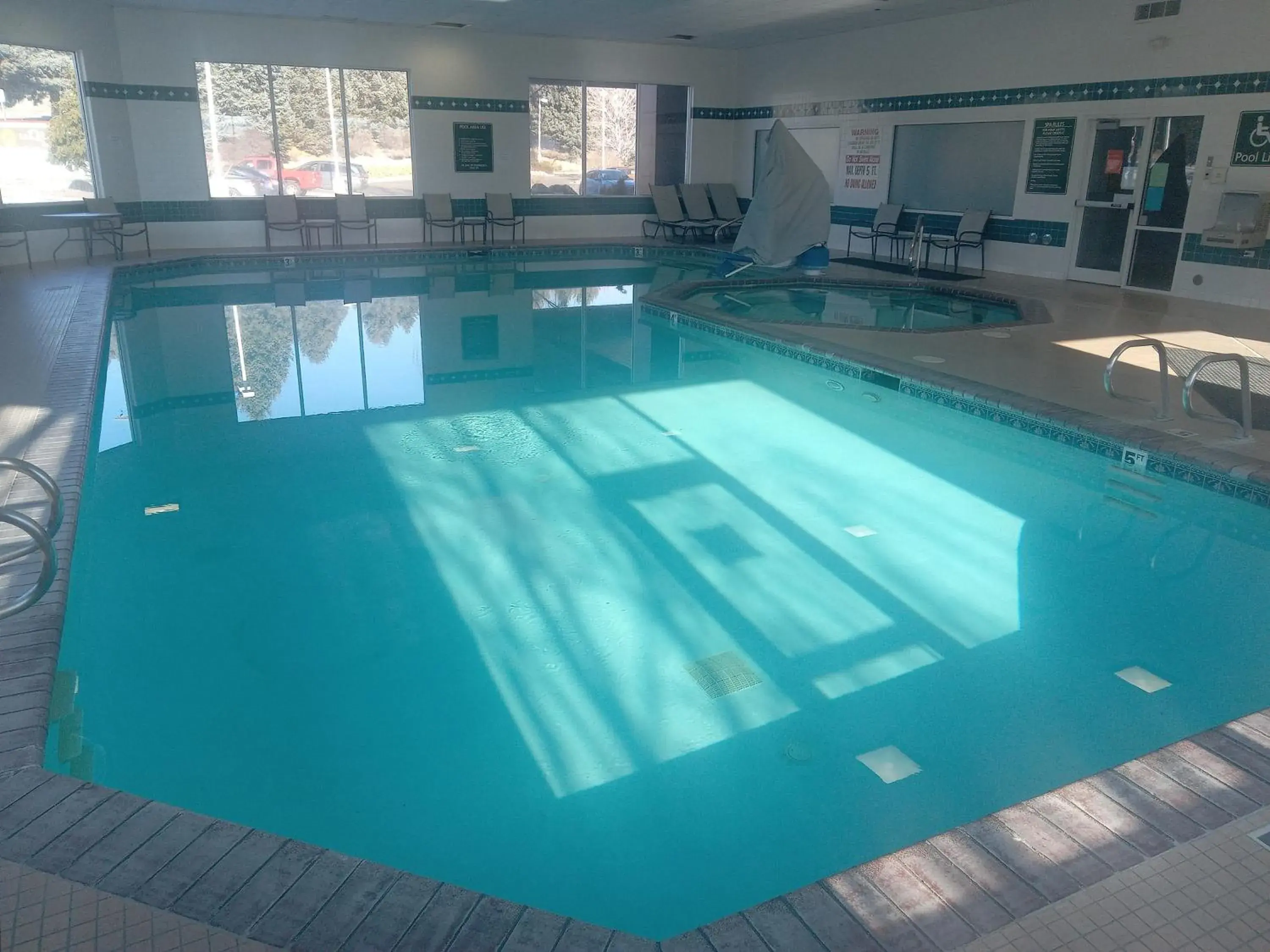 Pool view in La Quinta by Wyndham Pocatello Pool view in La Quinta by Wyndham Pocatello