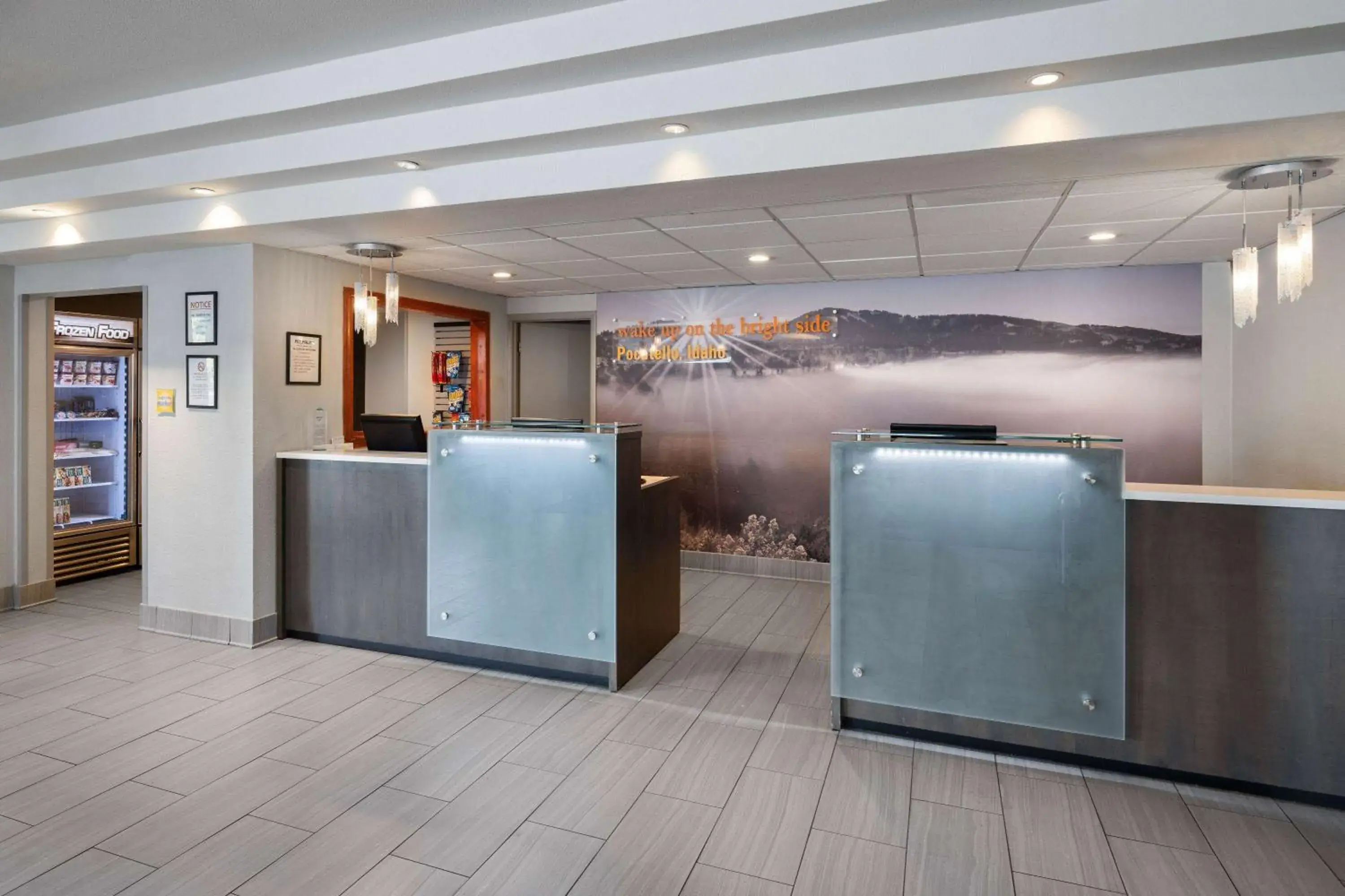 Lobby or reception in La Quinta by Wyndham Pocatello Lobby or reception in La Quinta by Wyndham Pocatello