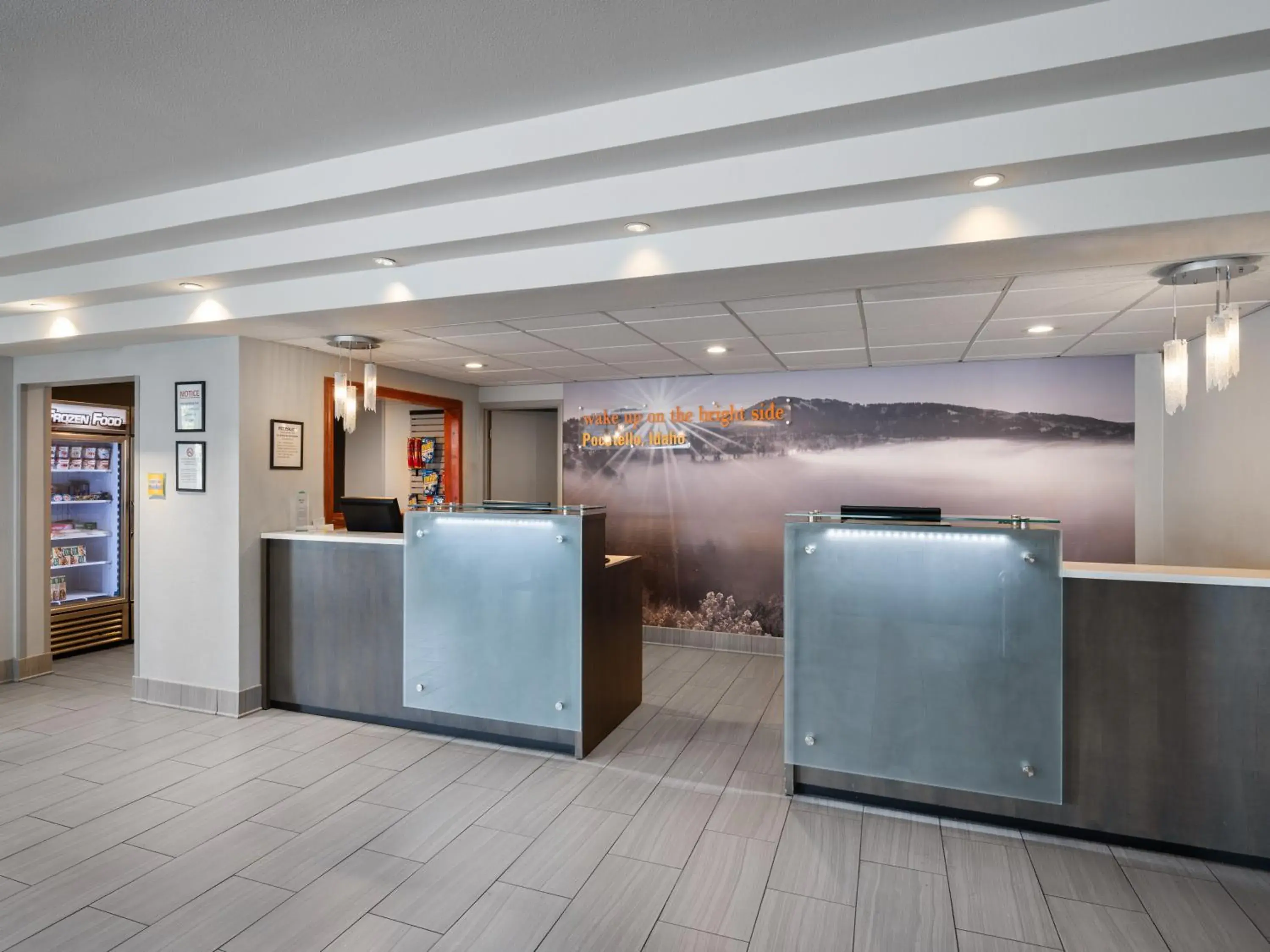 Lobby or reception in La Quinta by Wyndham Pocatello Lobby or reception in La Quinta by Wyndham Pocatello