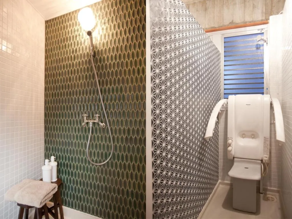 Shower in FON-SU bed&breakfast