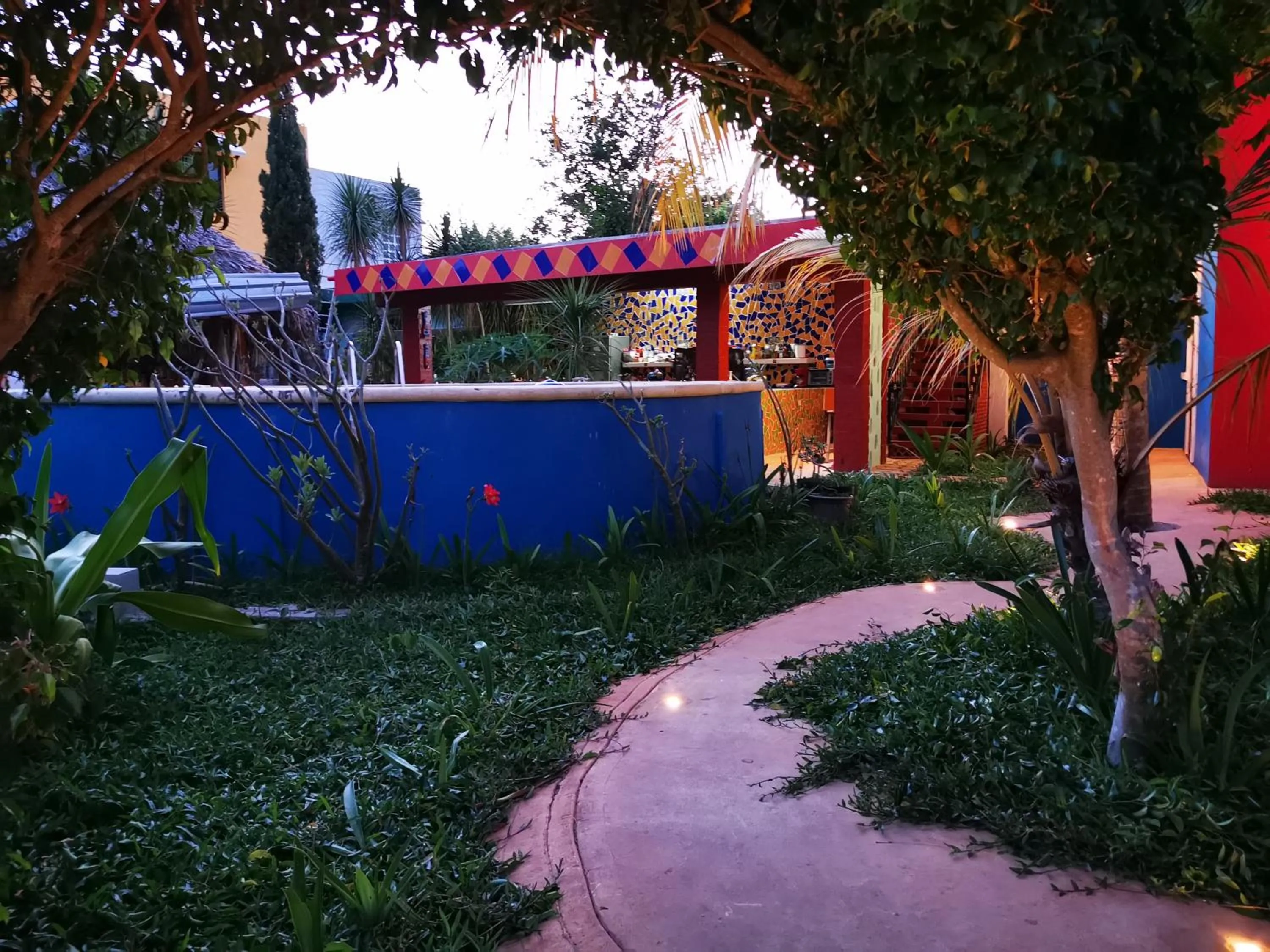 Swimming pool in Casa Xu´unan