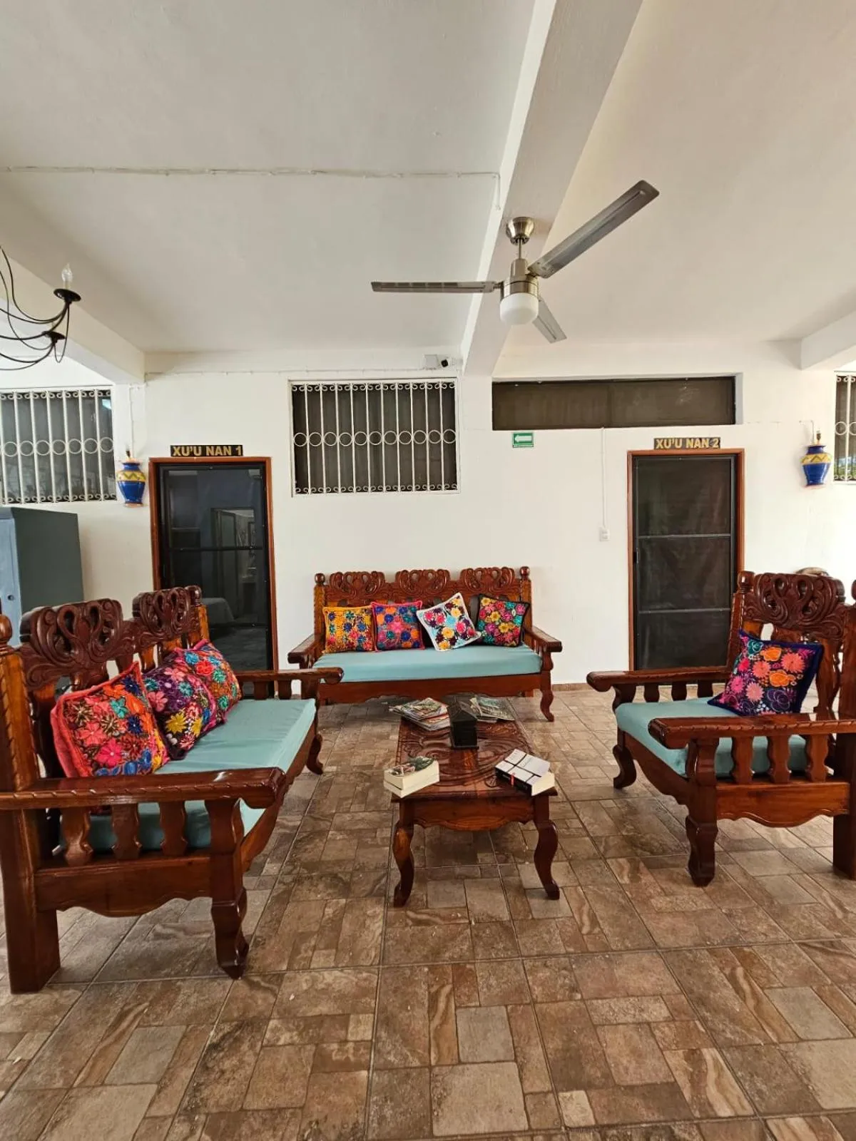 Living room in Casa Xu´unan