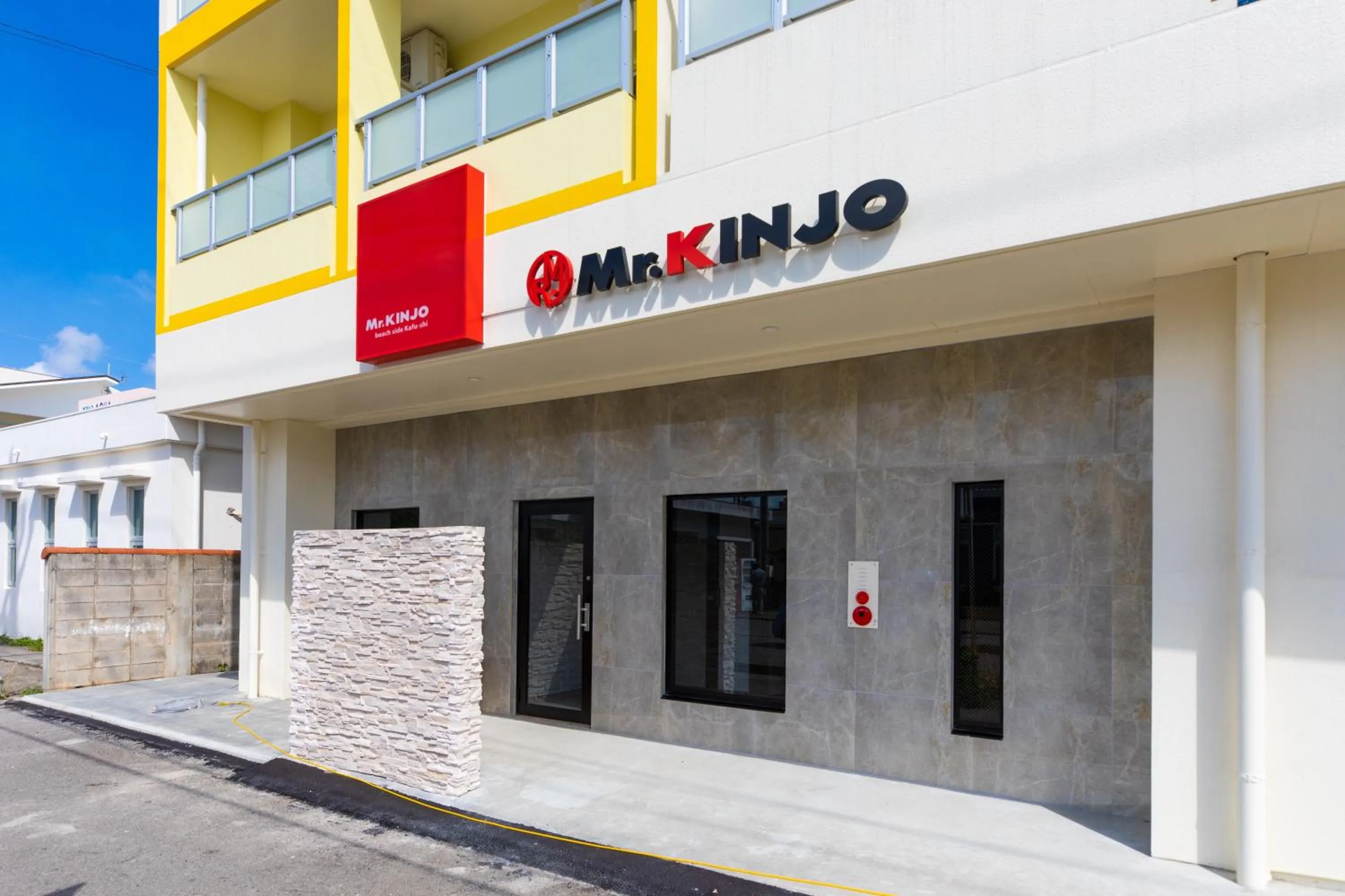 Facade/entrance, Property Building in Mr.KINJO Beach Side Kafu-shi