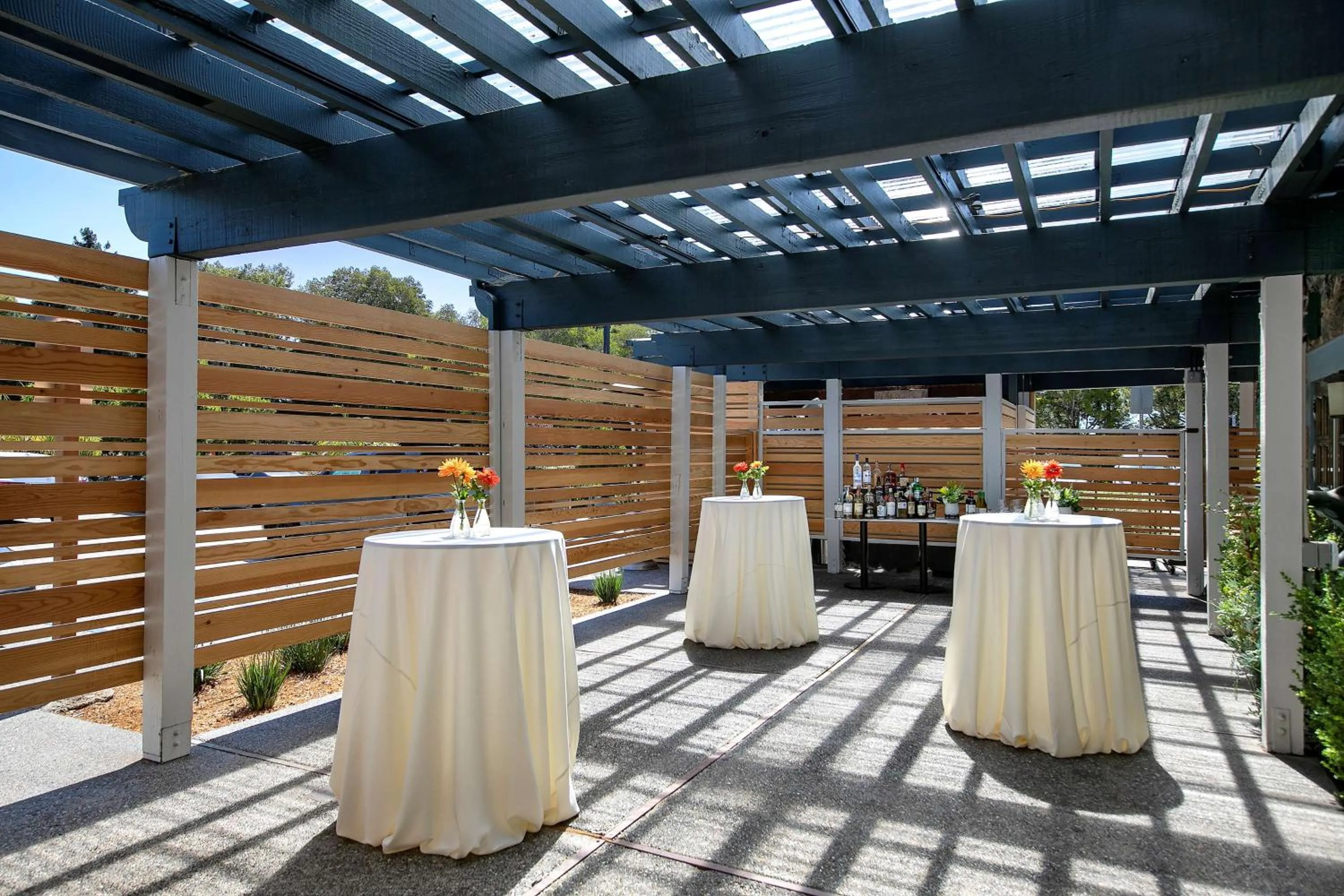 Patio in Seacliff Inn Aptos, Tapestry Collection by Hilton