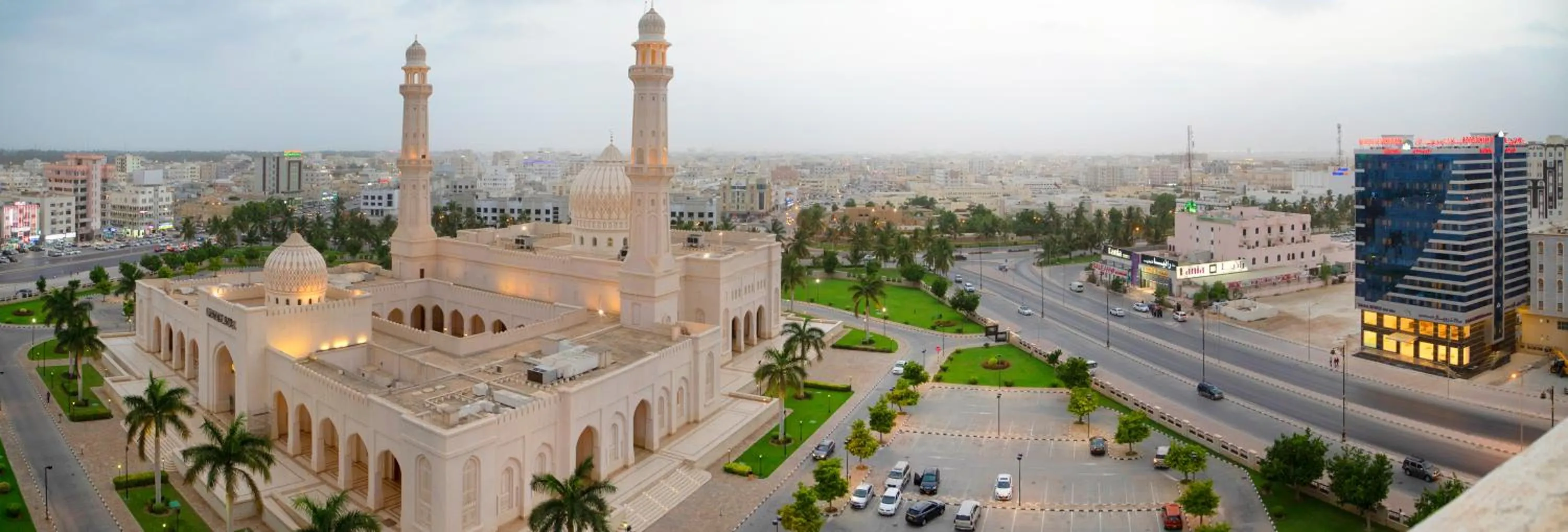 City view in Salalah Royal Hotel Suites