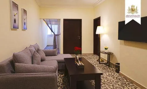 Living room in Salalah Royal Hotel Suites