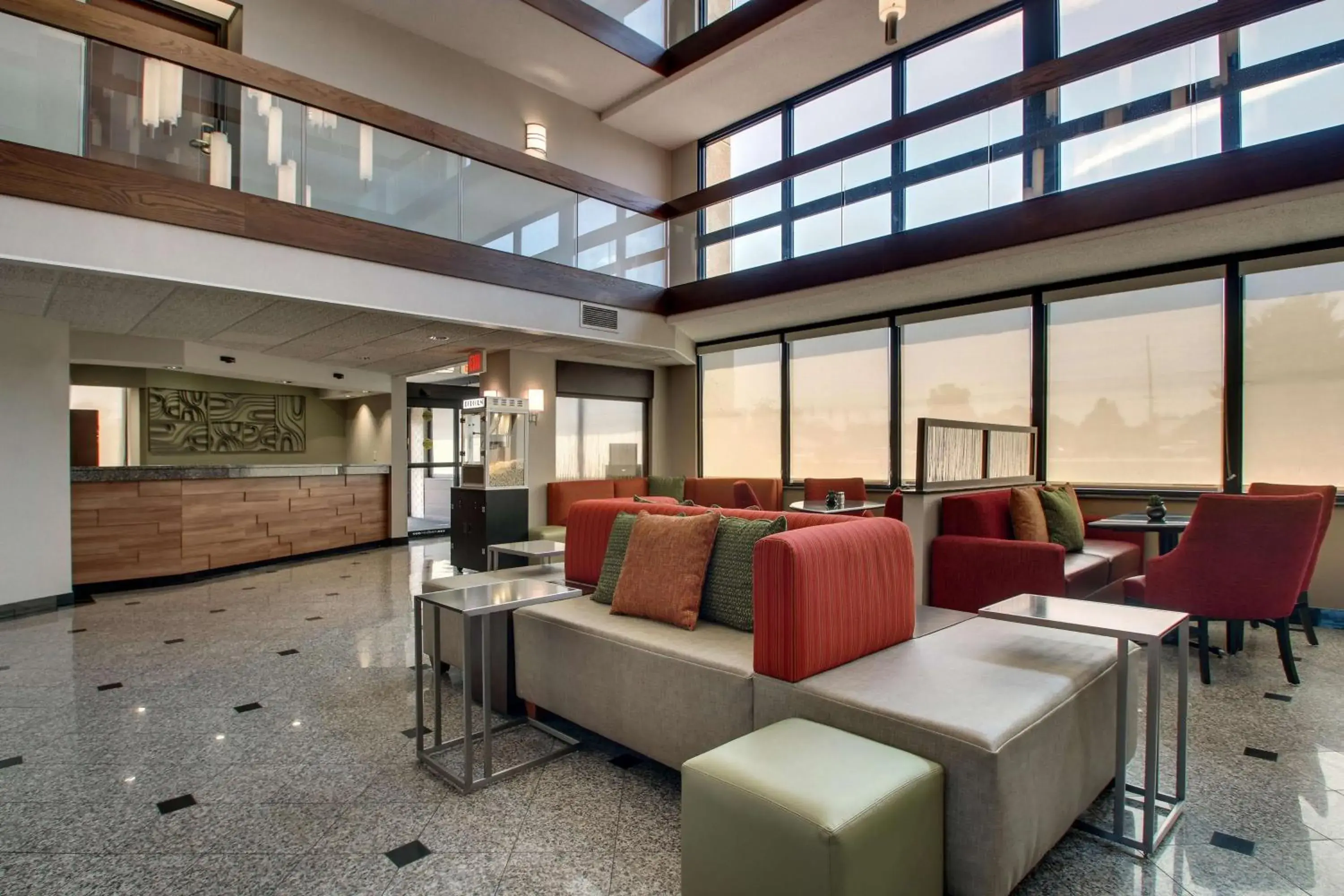 Lobby or reception in Drury Inn & Suites Evansville East Lobby or reception in Drury Inn & Suites Evansville East
