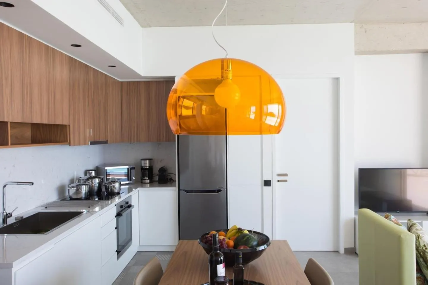 Dining area in Villa Fyki