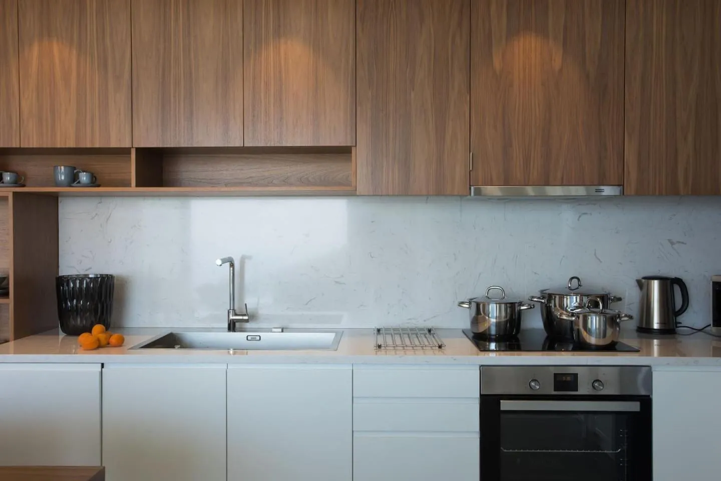 Kitchen or kitchenette in Villa Fyki