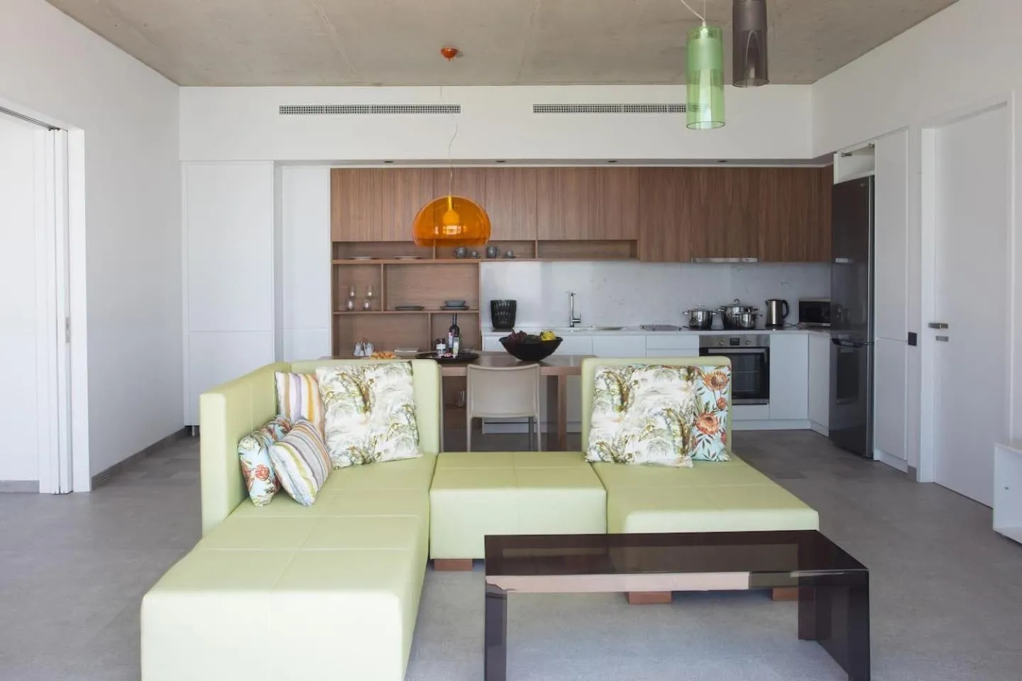 Kitchen or kitchenette in Villa Fyki
