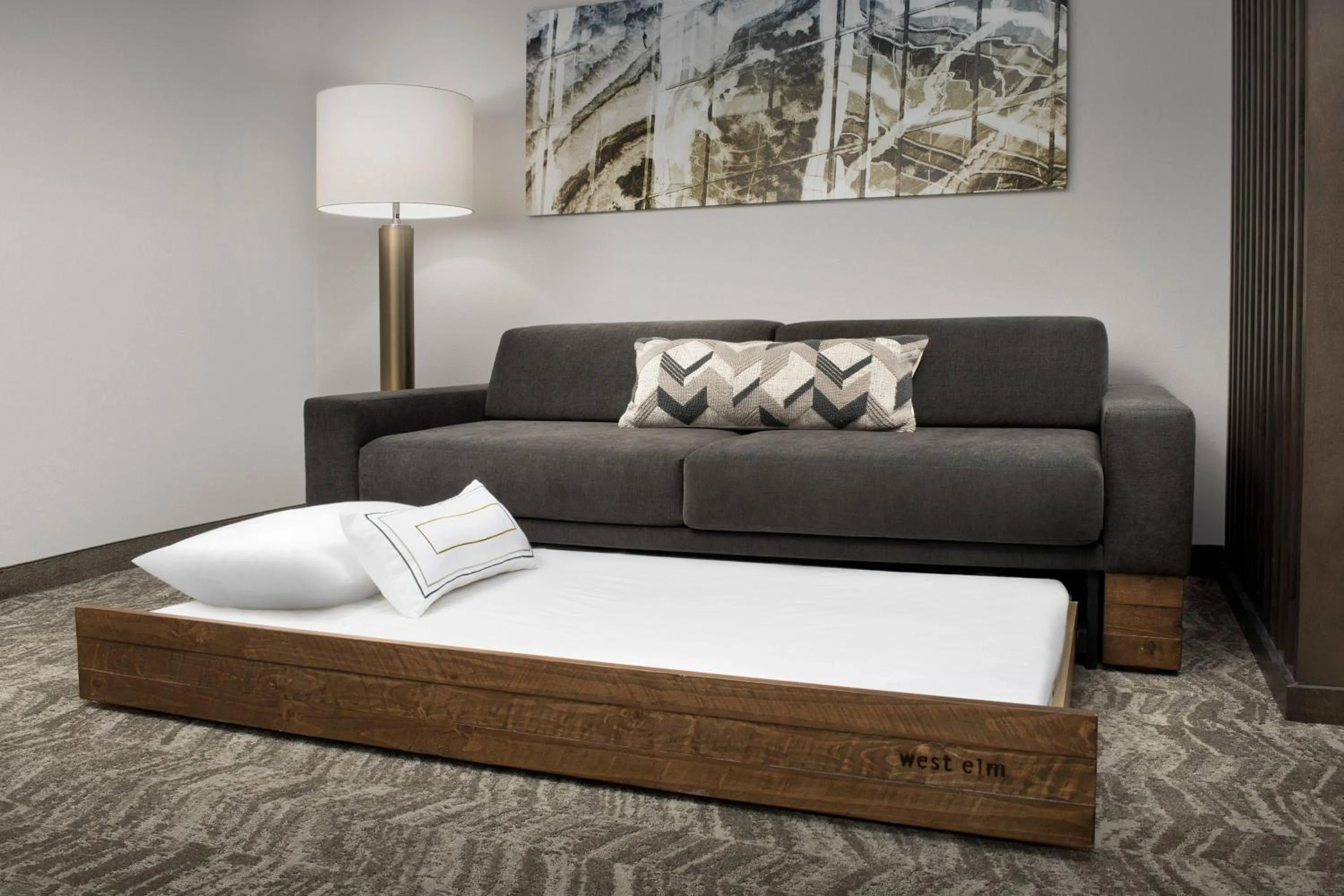 Photo of the whole room, Bed in SpringHill Suites by Marriott Atlanta Perimeter Center