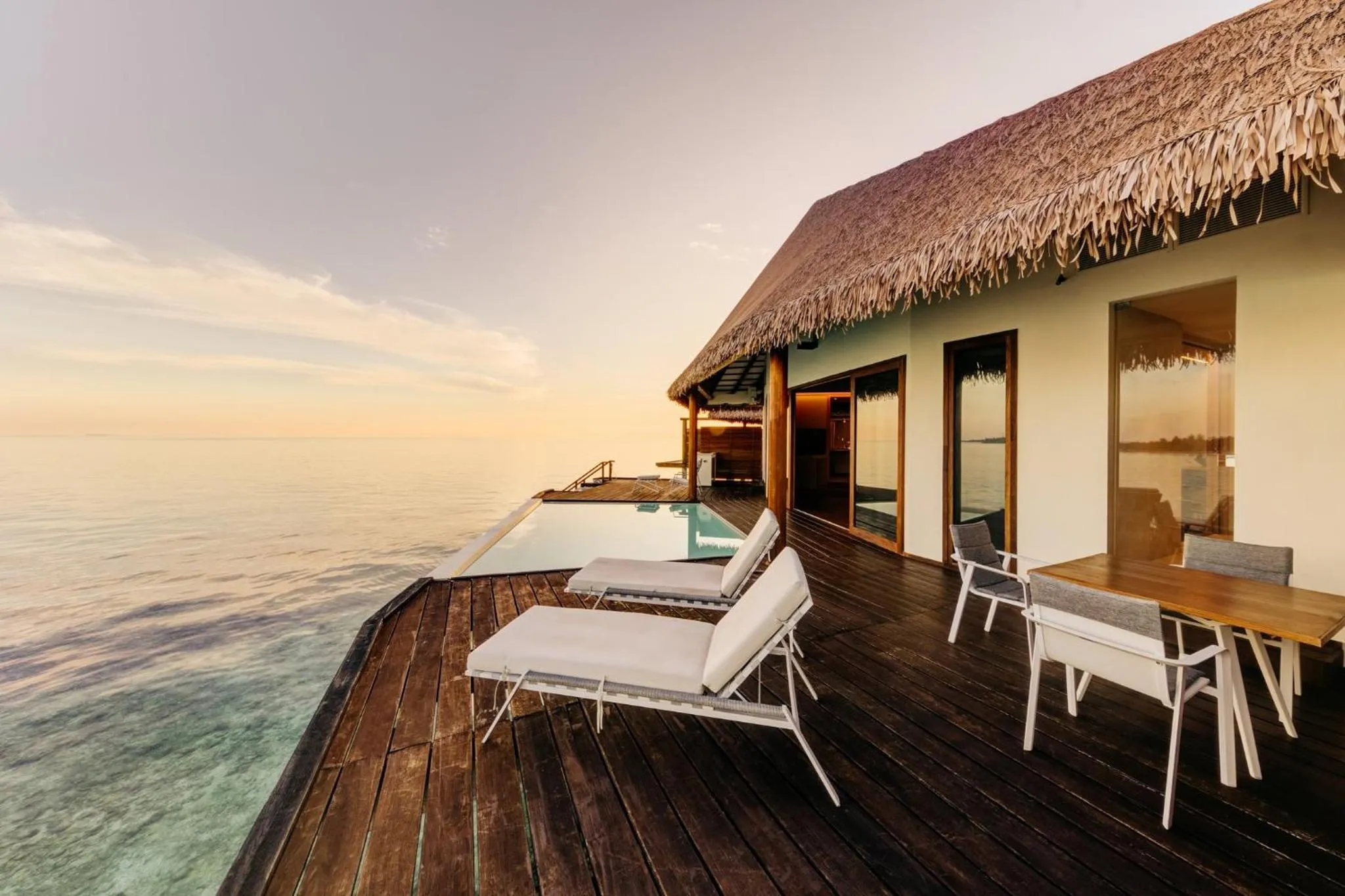 Balcony/Terrace in Cinnamon Velifushi Maldives - Free One-Way Speedboat and 02 Kids Under 12 Stay & Dine Free
