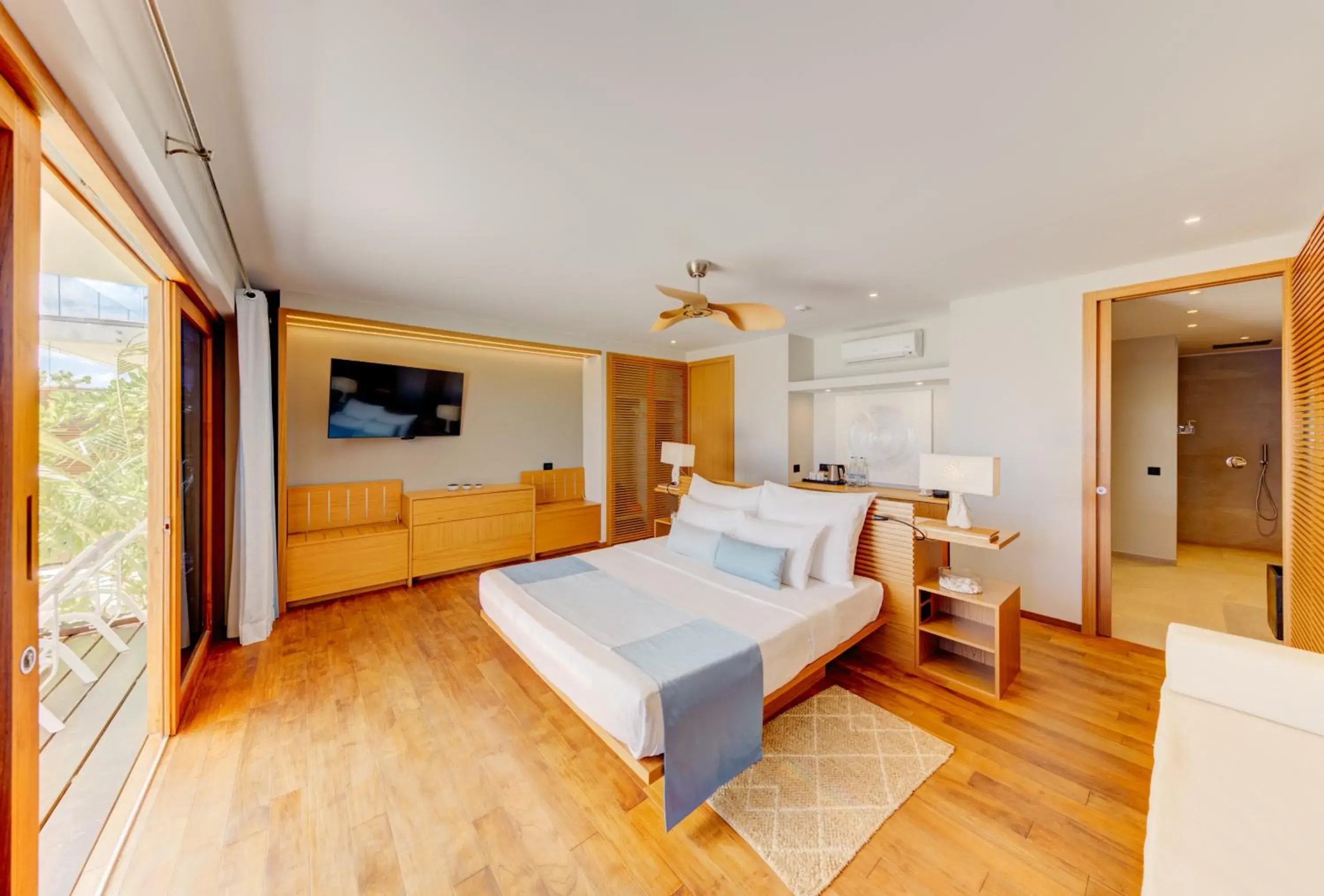 Bedroom, Bed in Cinnamon Velifushi Maldives - Free One-Way Speedboat and 02 Kids Under 12 Stay & Dine Free Bedroom, Bed in Cinnamon Velifushi Maldives - Free One-Way Speedboat and 02 Kids Under 12 Stay & Dine Free