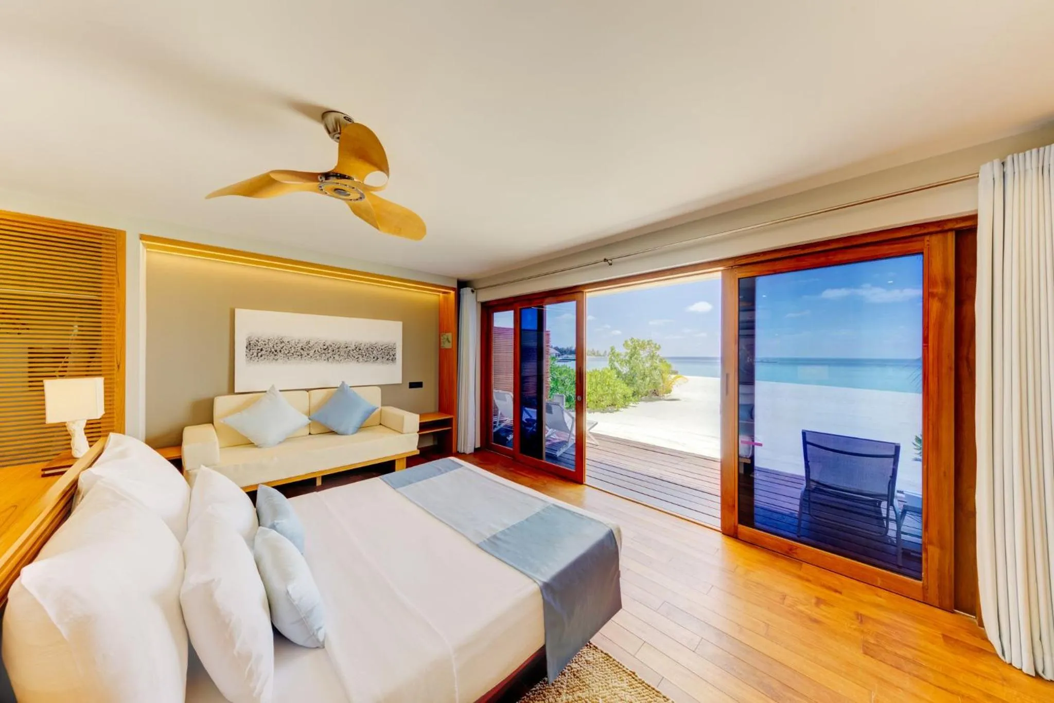 Bedroom, Bed in Cinnamon Velifushi Maldives - Free One-Way Speedboat and 02 Kids Under 12 Stay & Dine Free
