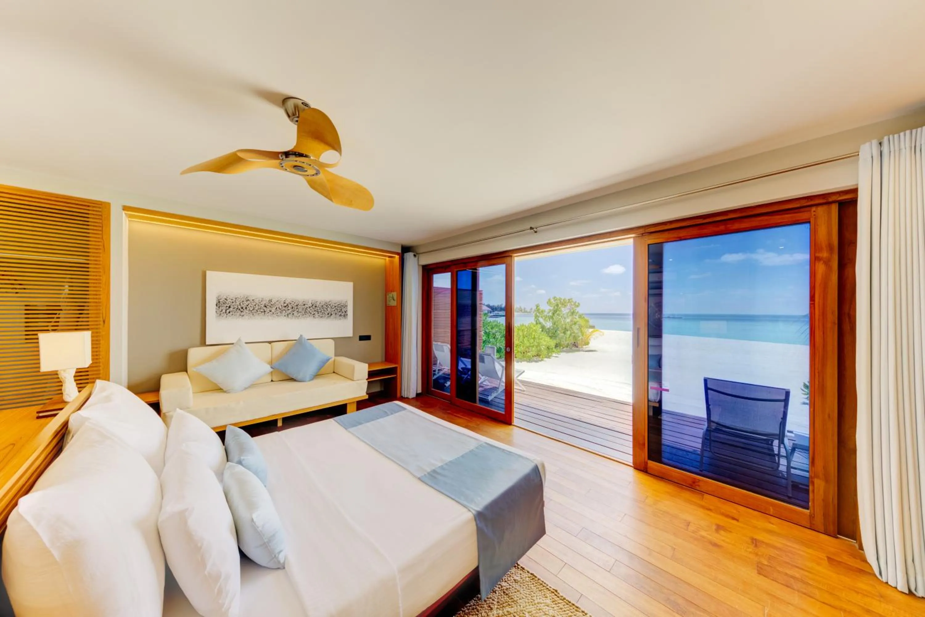 Photo of the whole room, Bed in Cinnamon Velifushi Maldives - Free One-Way Speedboat and 02 Kids Under 12 Stay & Dine Free