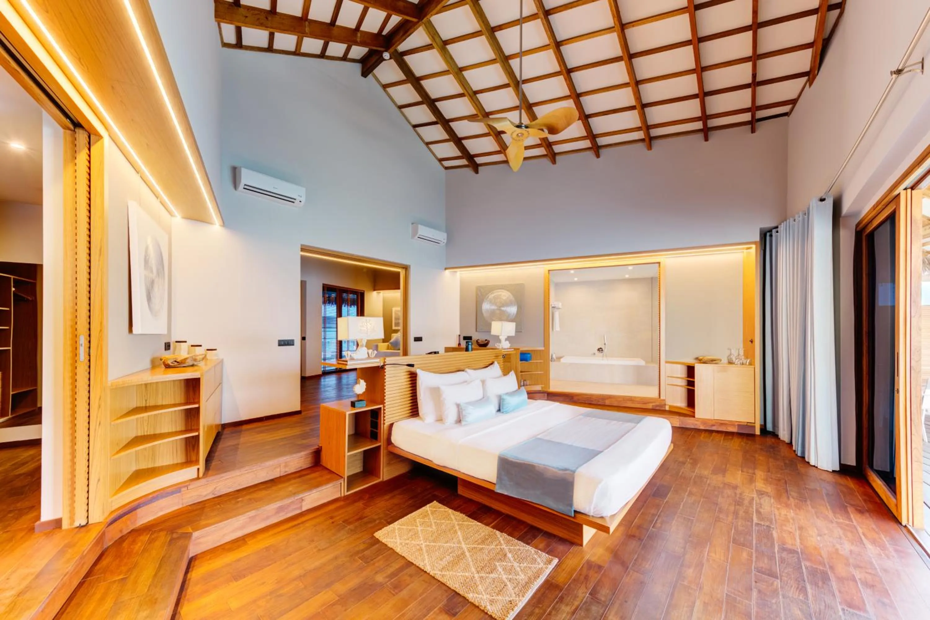 Photo of the whole room, Bed in Cinnamon Velifushi Maldives - Free One-Way Speedboat and 02 Kids Under 12 Stay & Dine Free