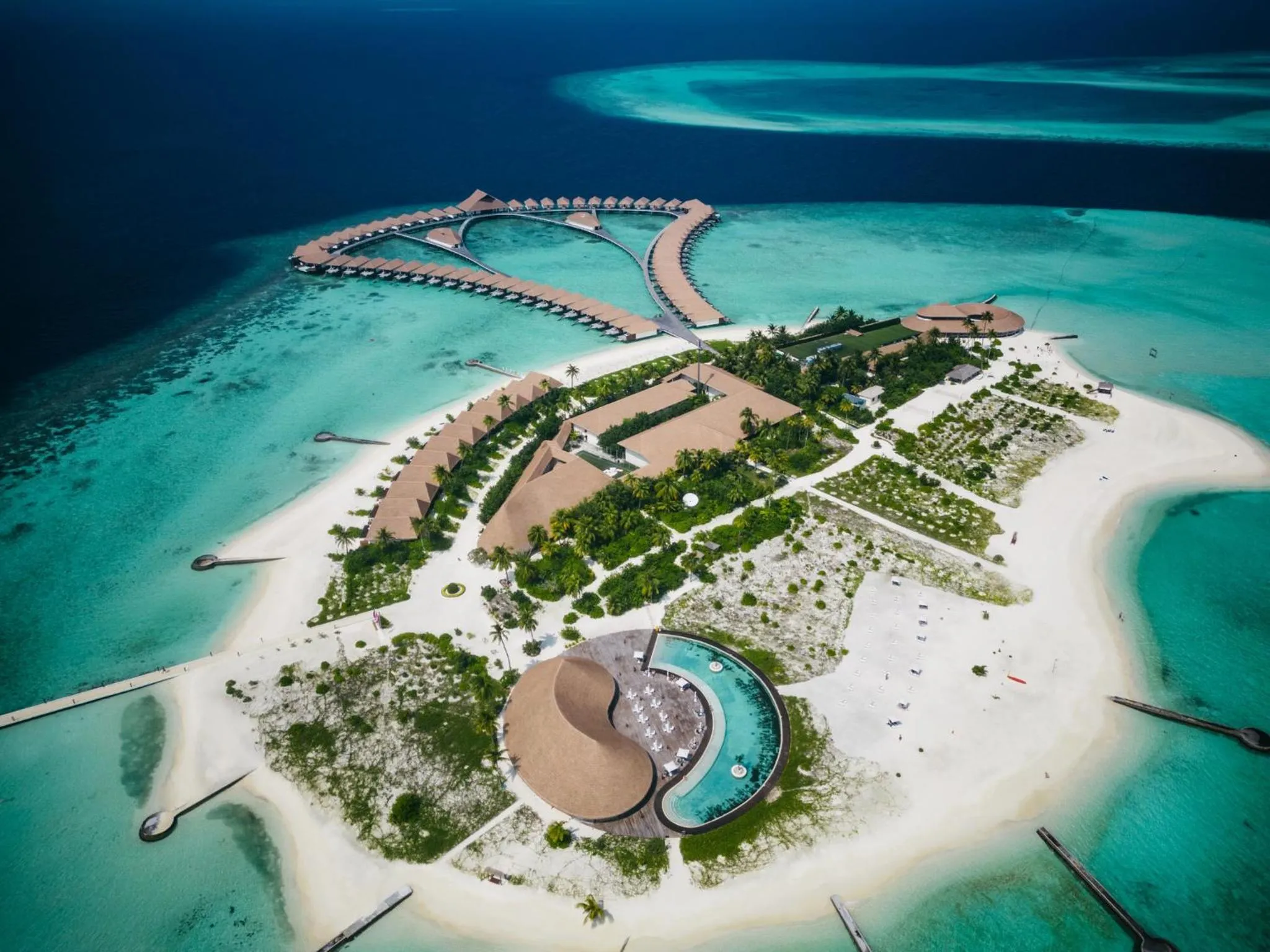 Bird's eye view in Cinnamon Velifushi Maldives - Free One-Way Speedboat and 02 Kids Under 12 Stay & Dine Free
