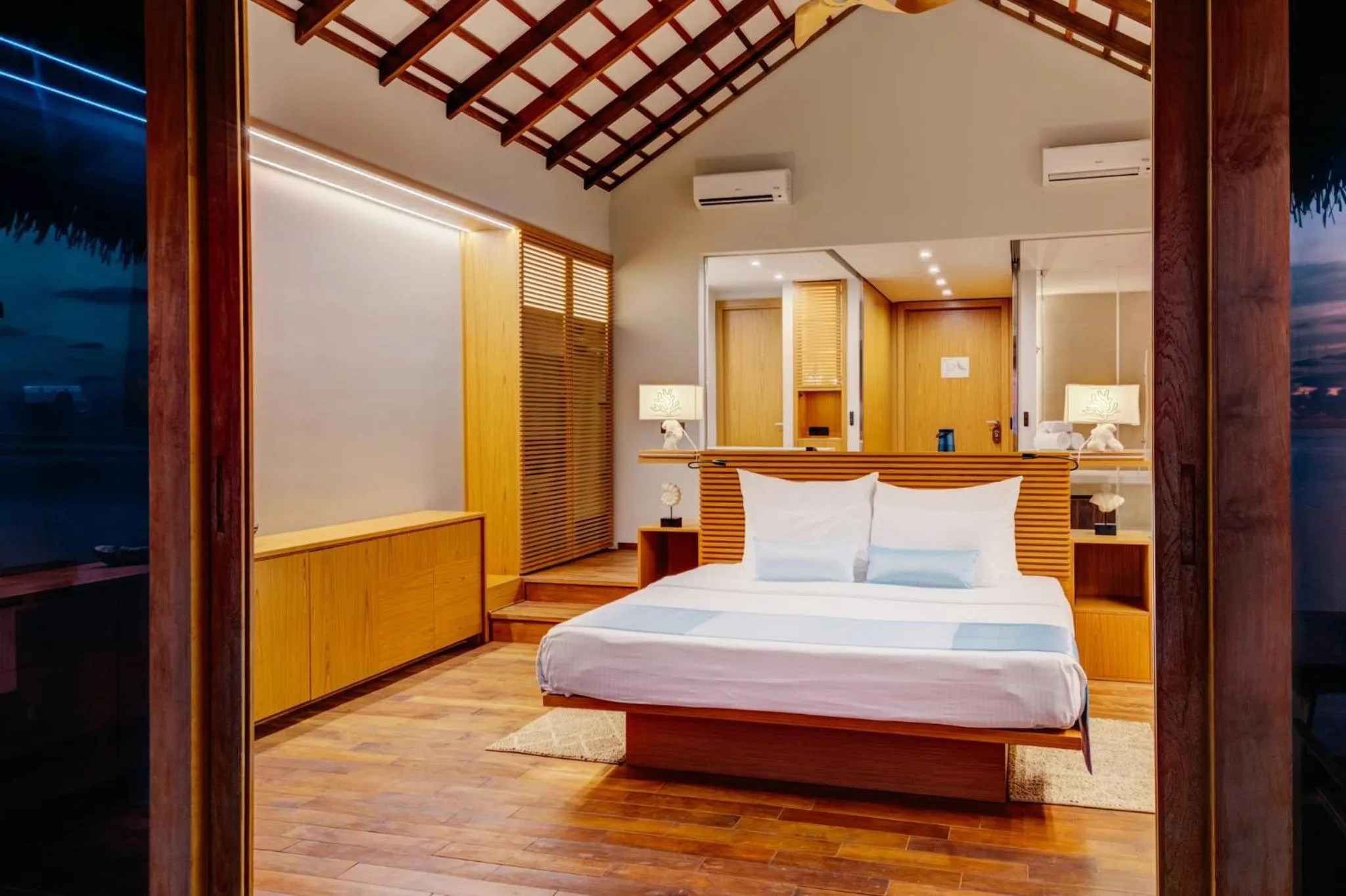 Bedroom, Bed in Cinnamon Velifushi Maldives - Free One-Way Speedboat and 02 Kids Under 12 Stay & Dine Free