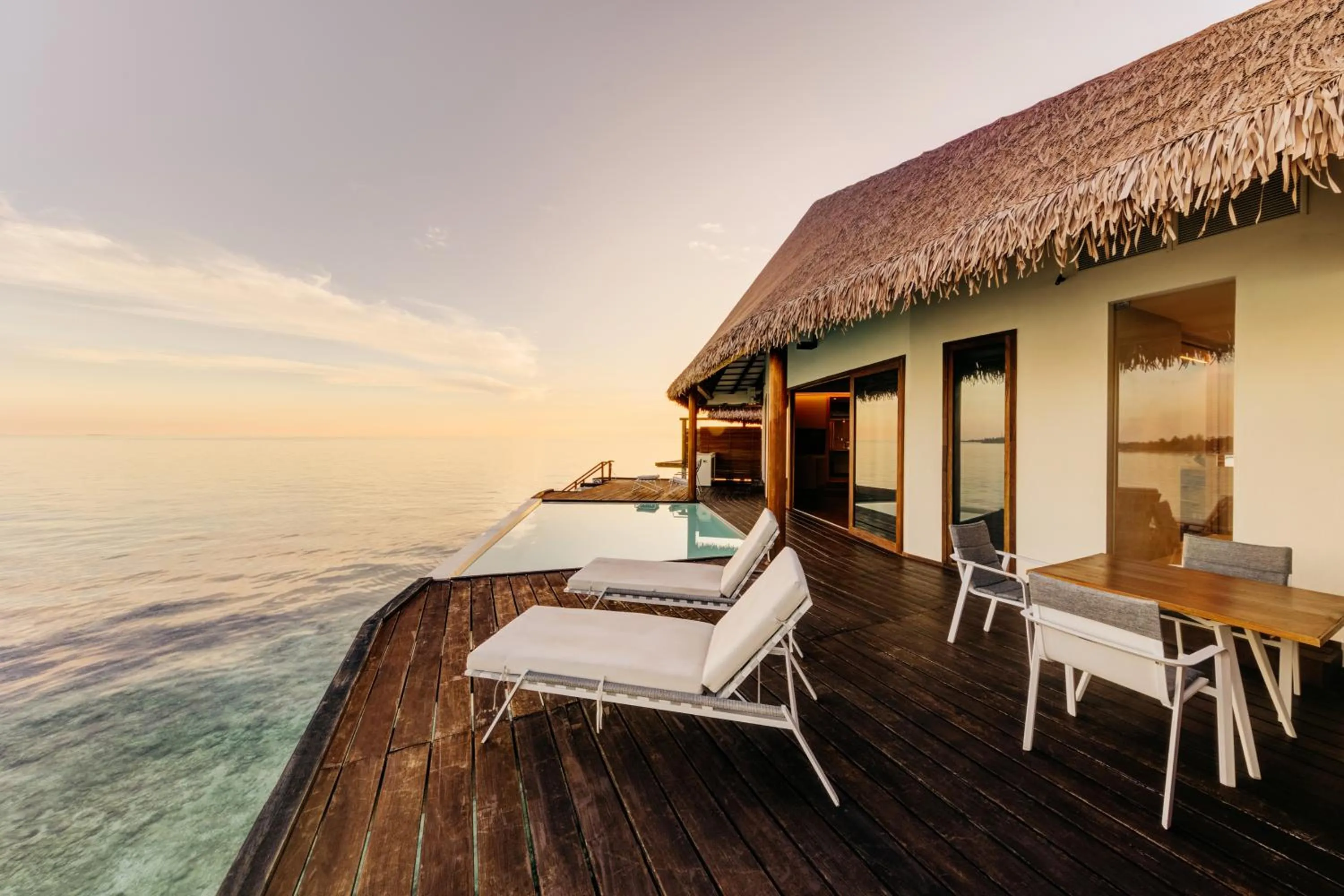 Balcony/Terrace in Cinnamon Velifushi Maldives - Free One-Way Speedboat and 02 Kids Under 12 Stay & Dine Free