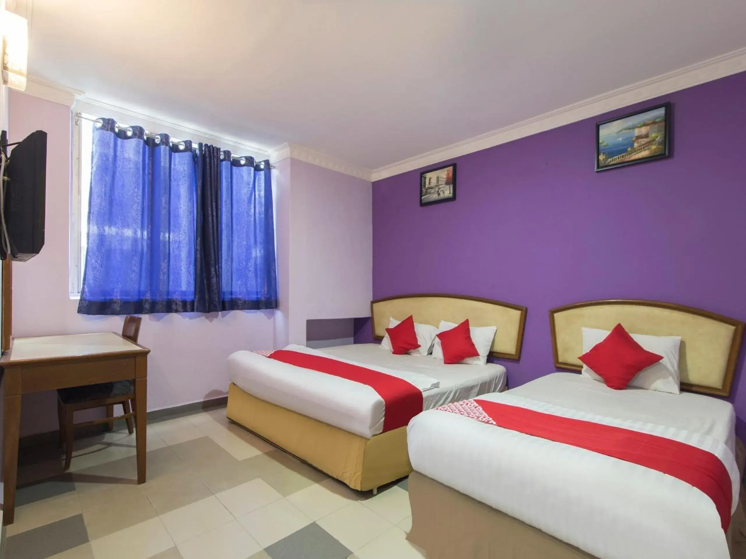 Bedroom, Bed in Hotel O Sri Muda Corner Sdn Bhd Bedroom, Bed in Hotel O Sri Muda Corner Sdn Bhd