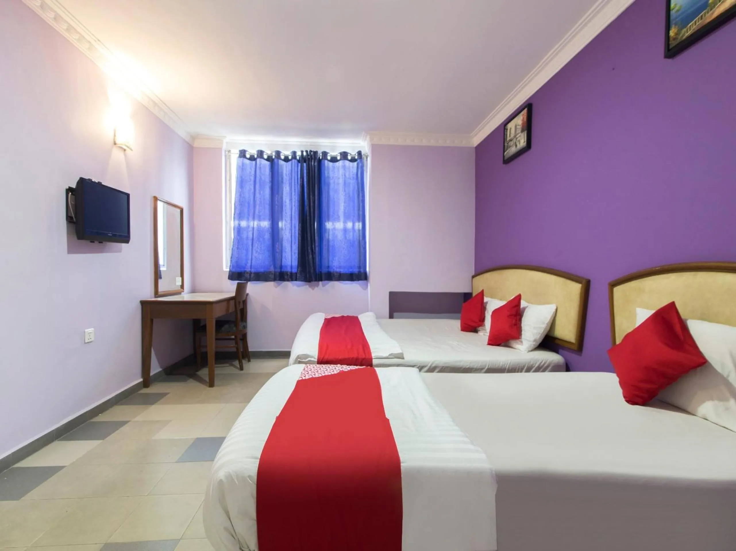 Bedroom, Bed in Hotel O Sri Muda Corner Sdn Bhd