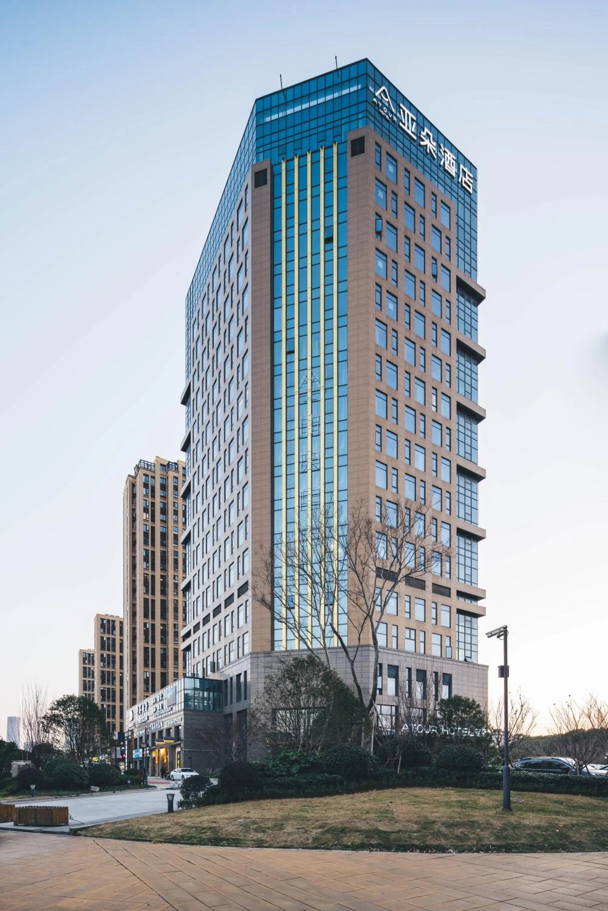 Facade/entrance in Atour Hotel Ningbo High-tech Zone Jiangnan Road